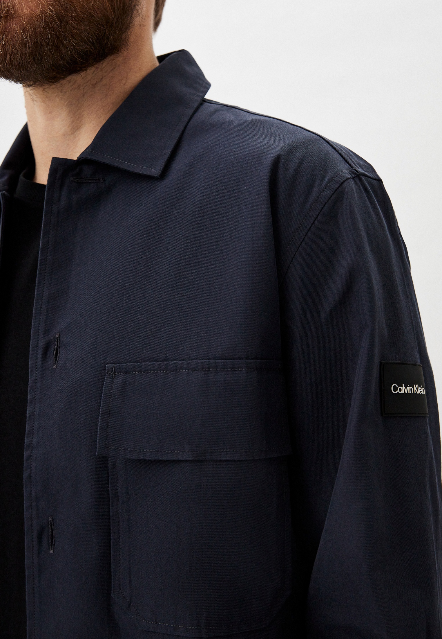 Рубашка с длинным рукавом Calvin Klein (Кельвин Кляйн) K10K109920: изображение 4