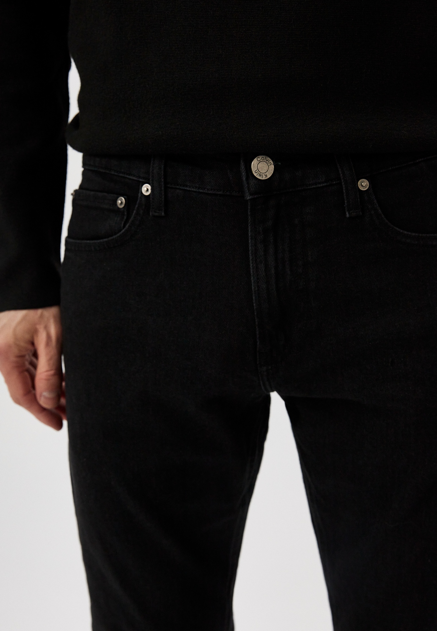 Мужские прямые джинсы Calvin Klein (Кельвин Кляйн) K10K111239: изображение 4
