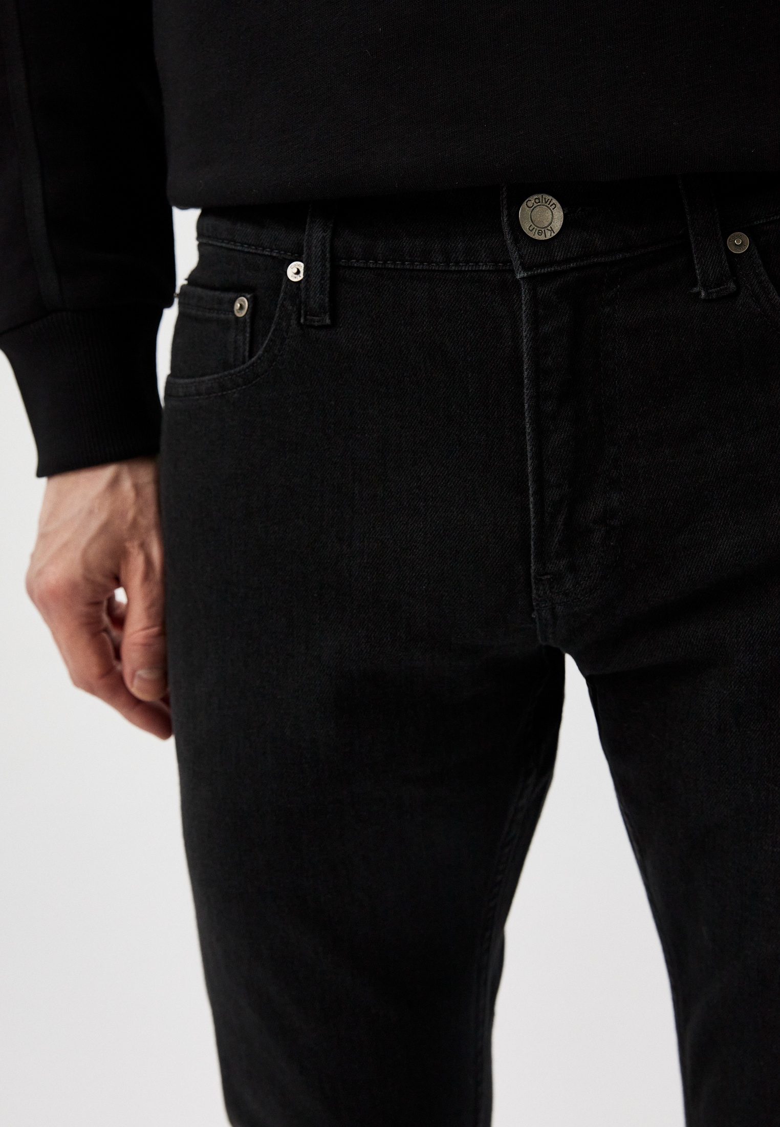 Мужские прямые джинсы Calvin Klein (Кельвин Кляйн) K10K111429: изображение 4