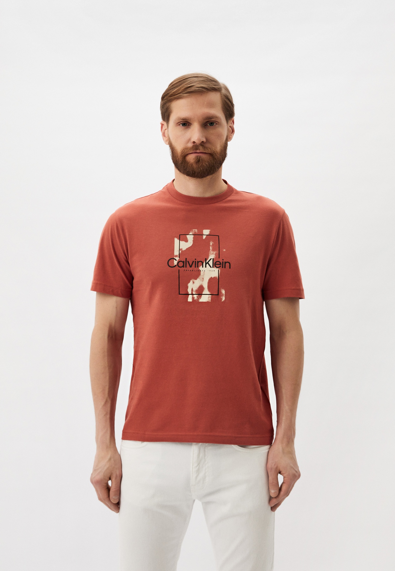 Мужская футболка Calvin Klein (Кельвин Кляйн) K10K112401: изображение 1