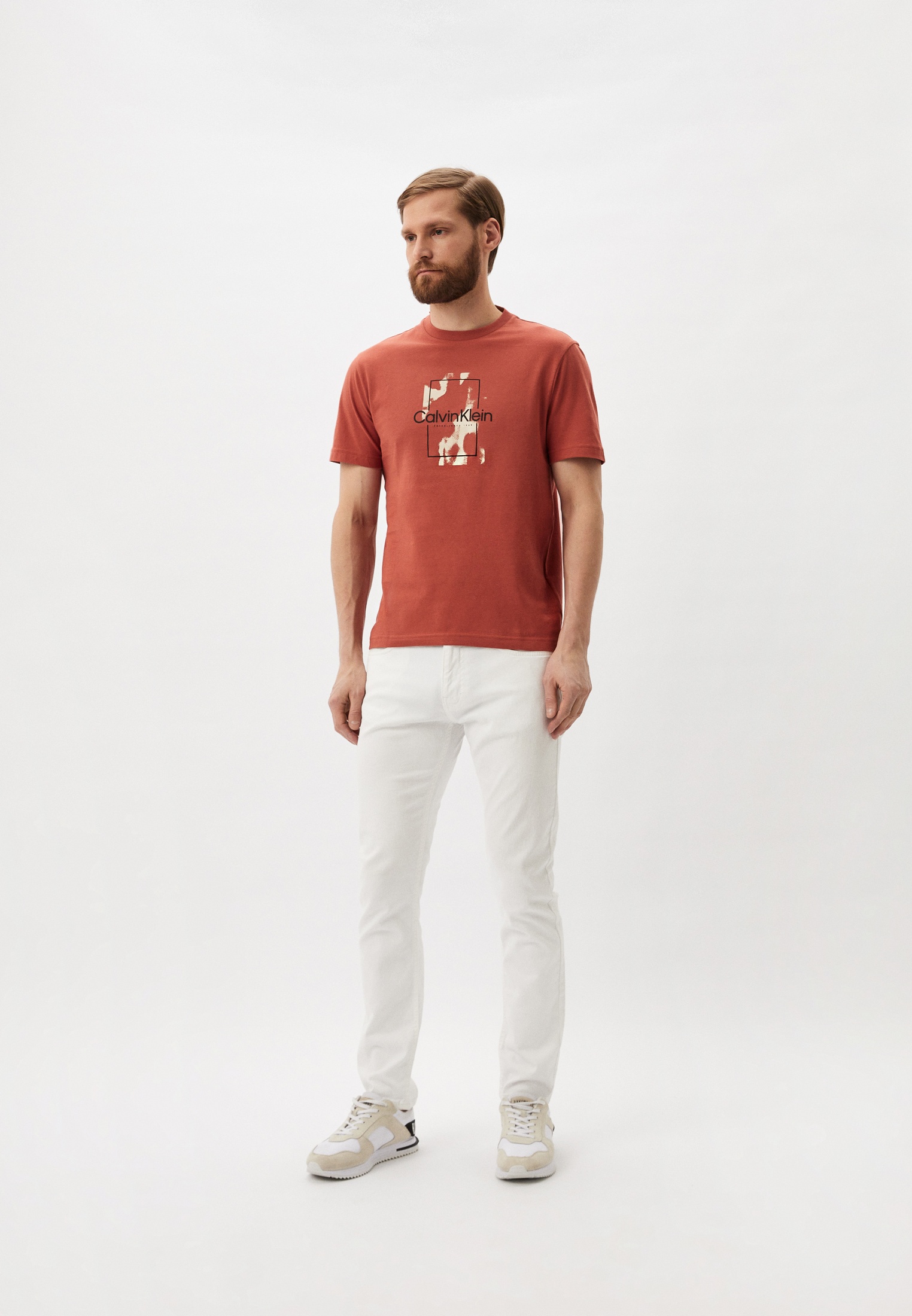 Мужская футболка Calvin Klein (Кельвин Кляйн) K10K112401: изображение 2