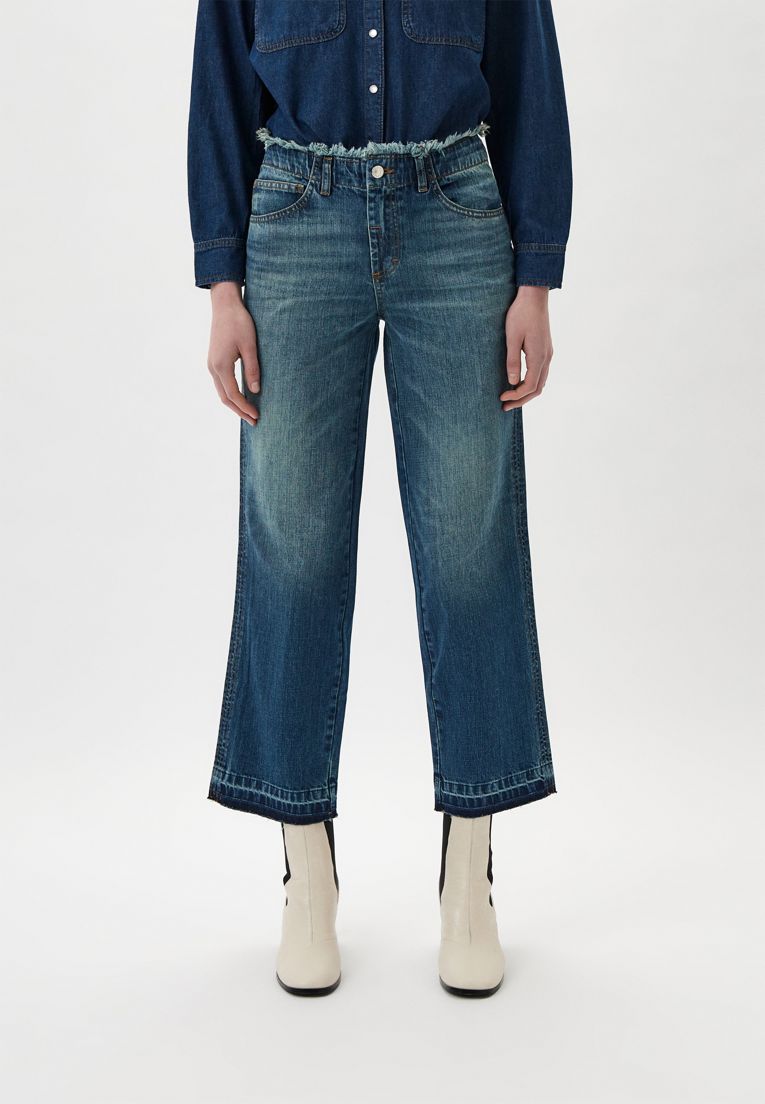 Широкие и расклешенные джинсы MAX&Co 2416181021