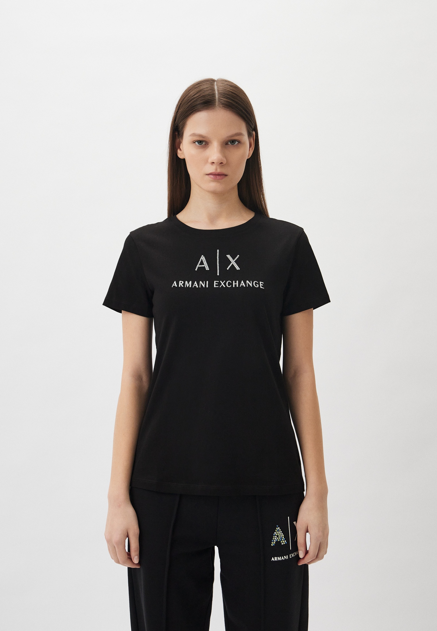 Футболка с коротким рукавом Armani Exchange 3DYTAF YJG3Z