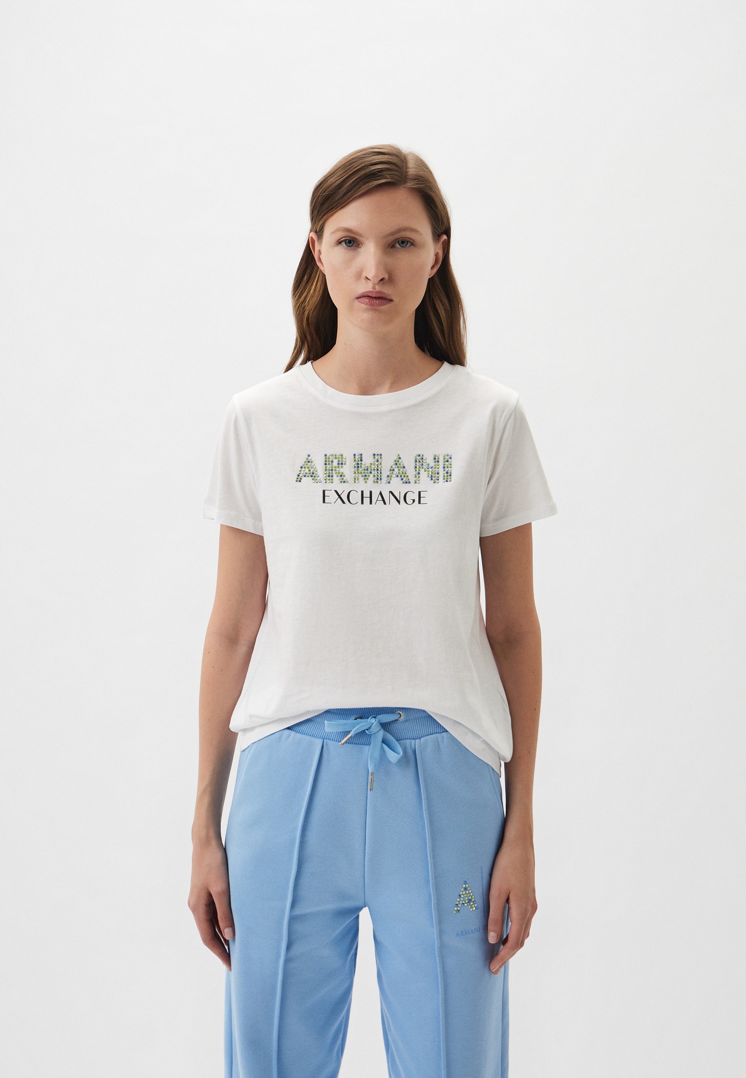 Футболка с коротким рукавом Armani Exchange 3DYT13 YJ8QZ