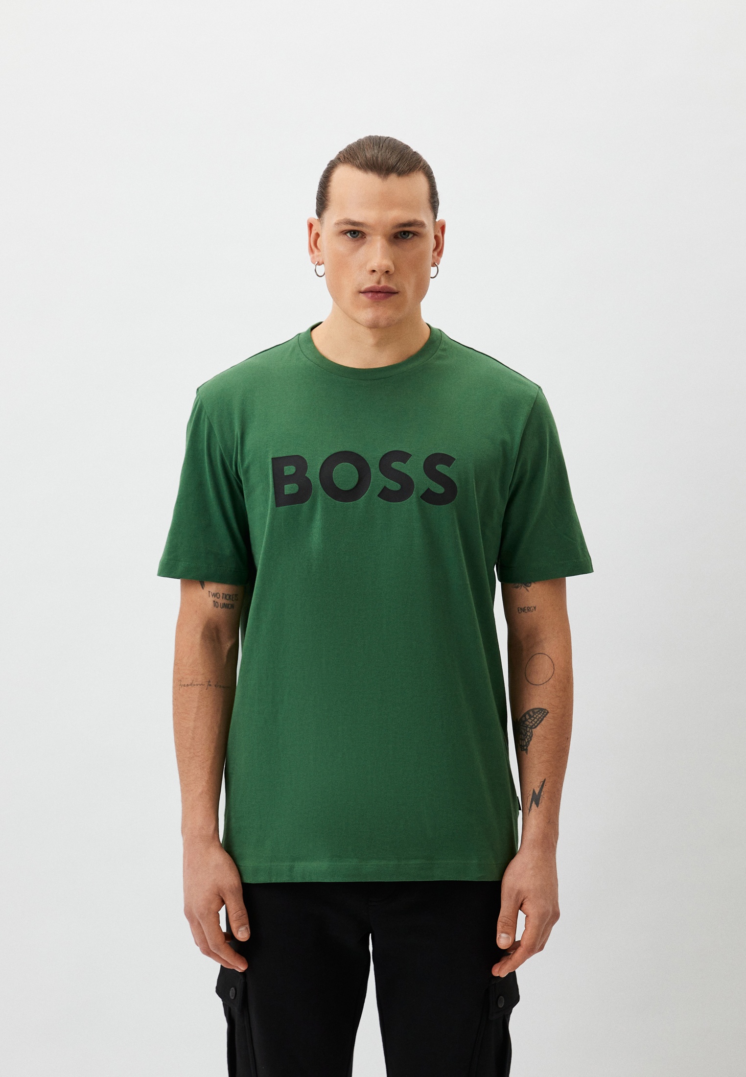 Мужская футболка Boss (Босс) 50495742: изображение 1