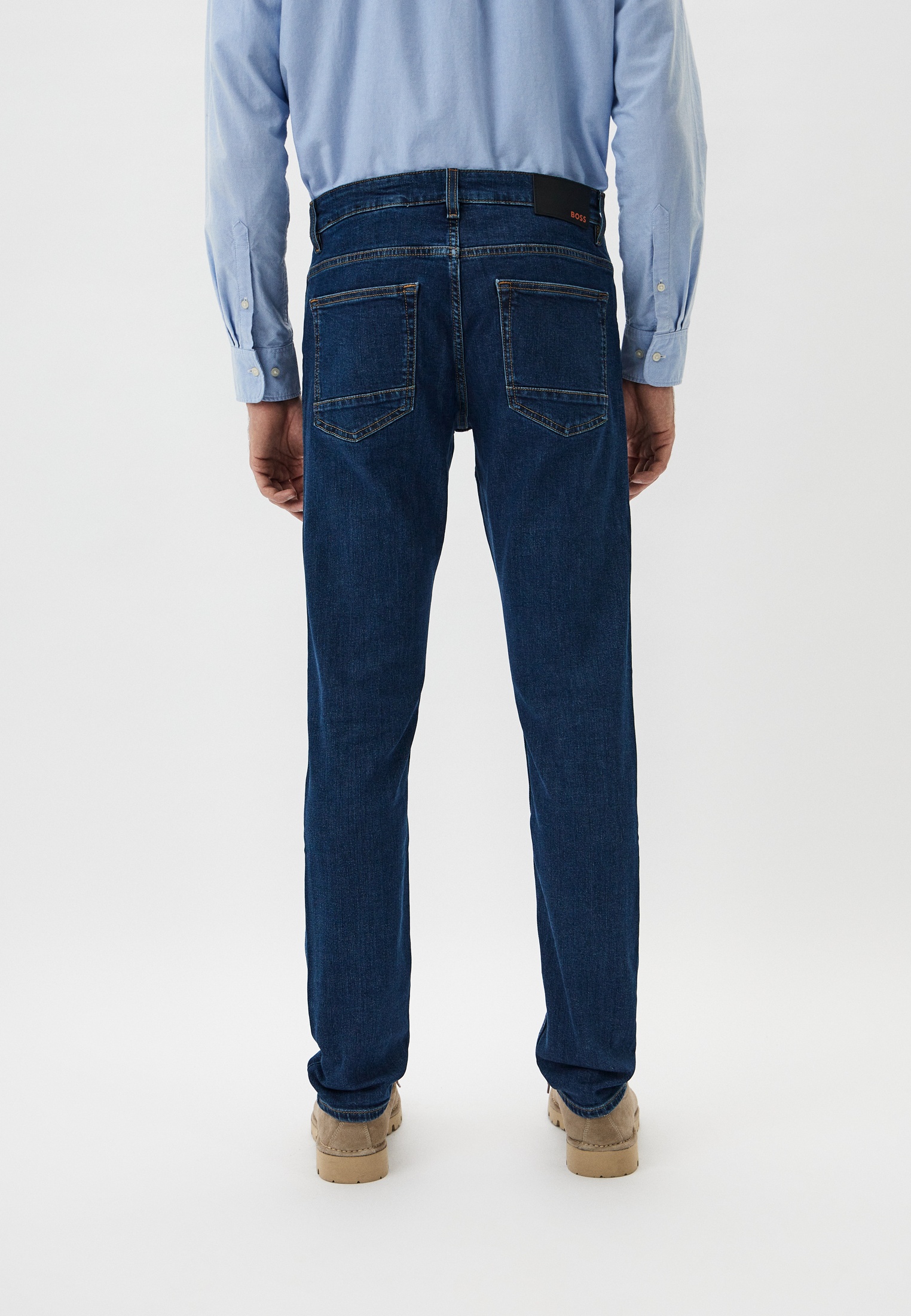 Мужские зауженные джинсы Boss (Босс) 50506700: изображение 3