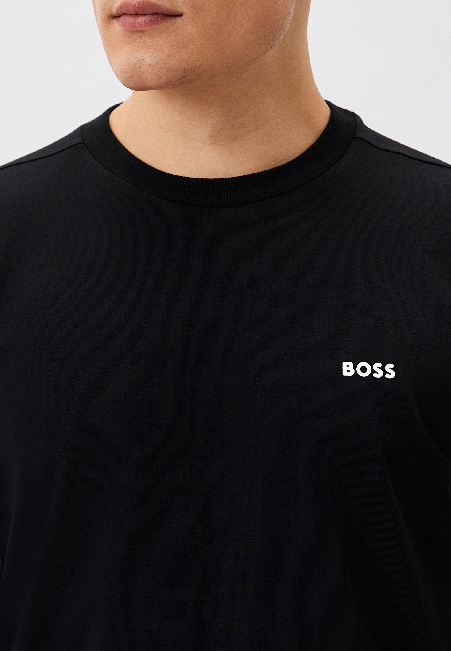 Футболка с длинным рукавом мужской Boss 50506365 купить за 8300 руб.