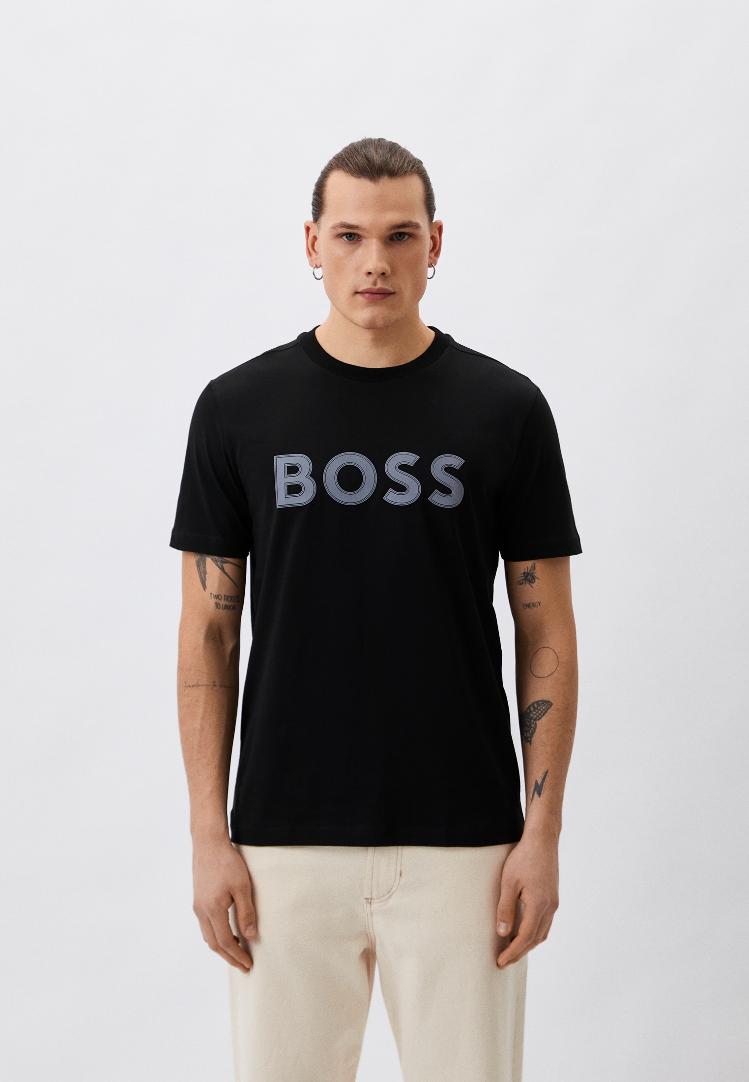 Мужская футболка Boss (Босс) 50506344: изображение 1