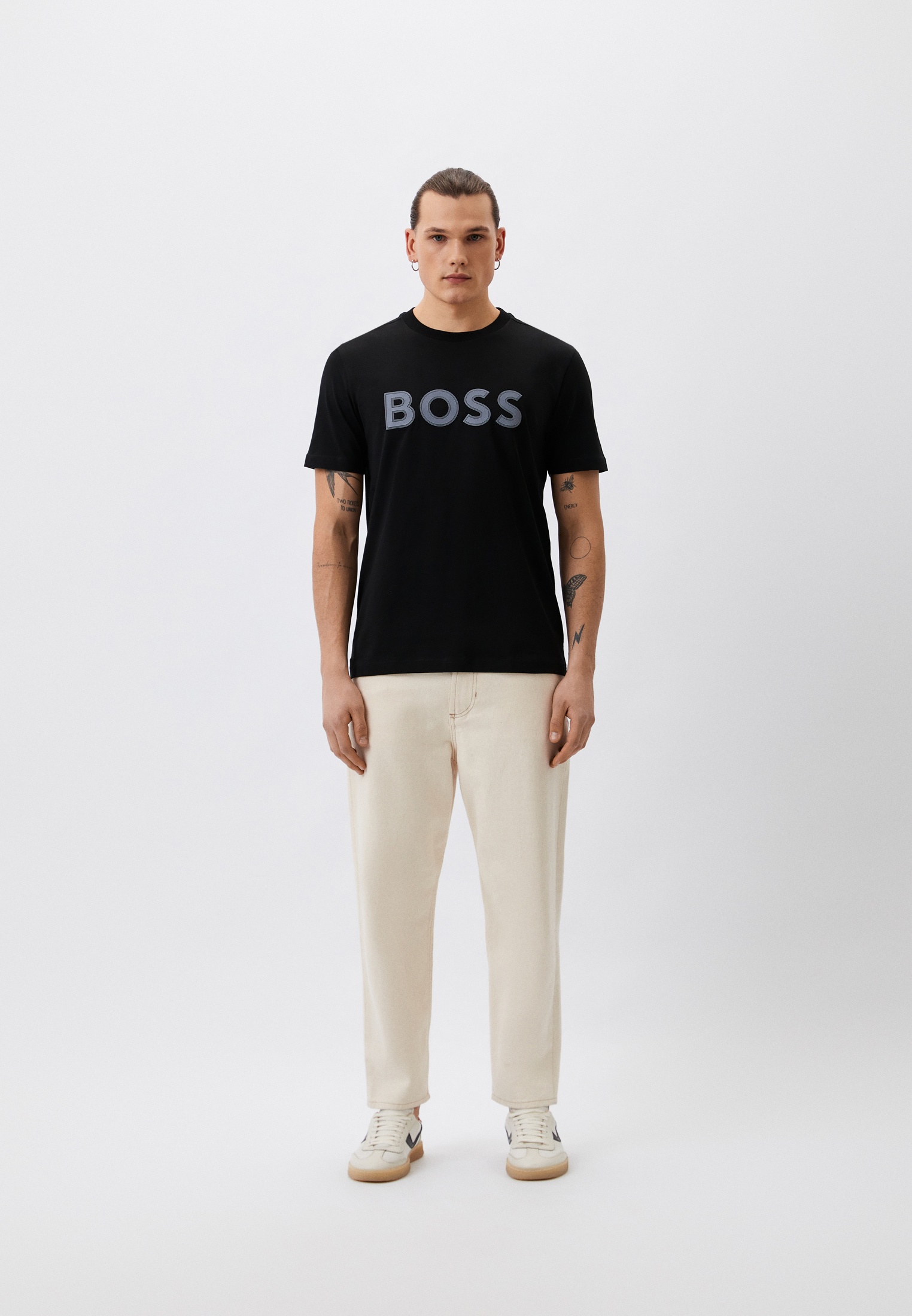 Мужская футболка Boss (Босс) 50506344: изображение 2