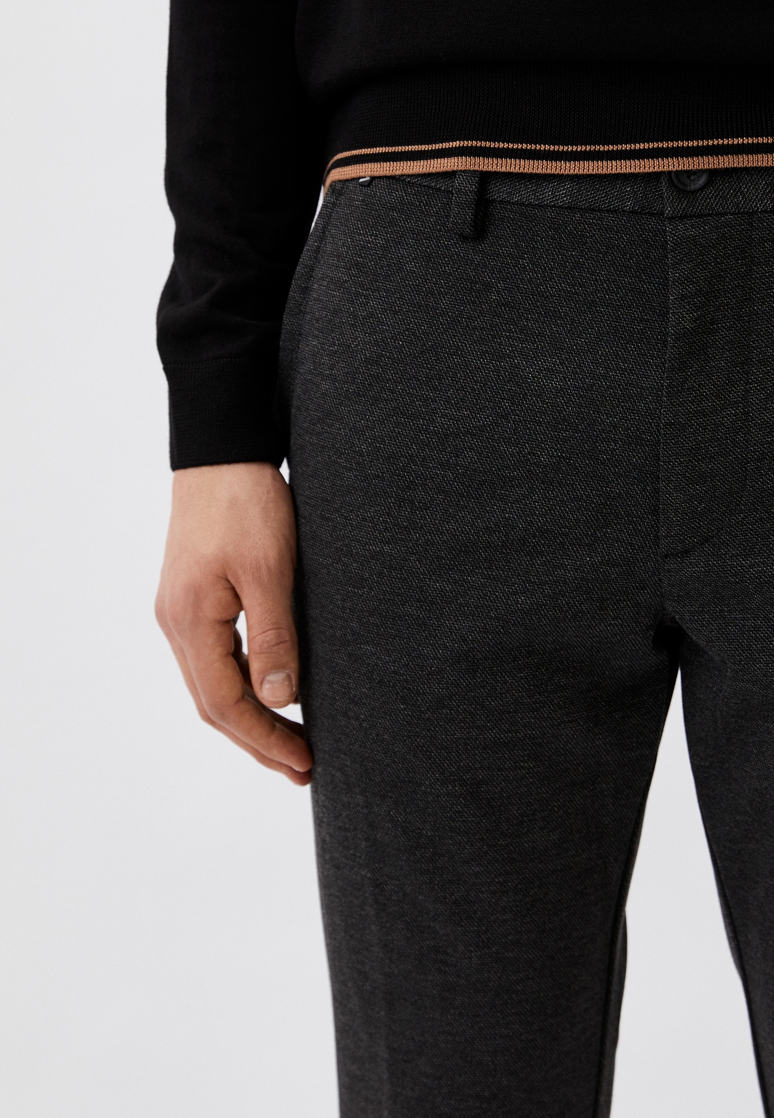 Мужские классические брюки Boss (Босс) 50507573: изображение 4