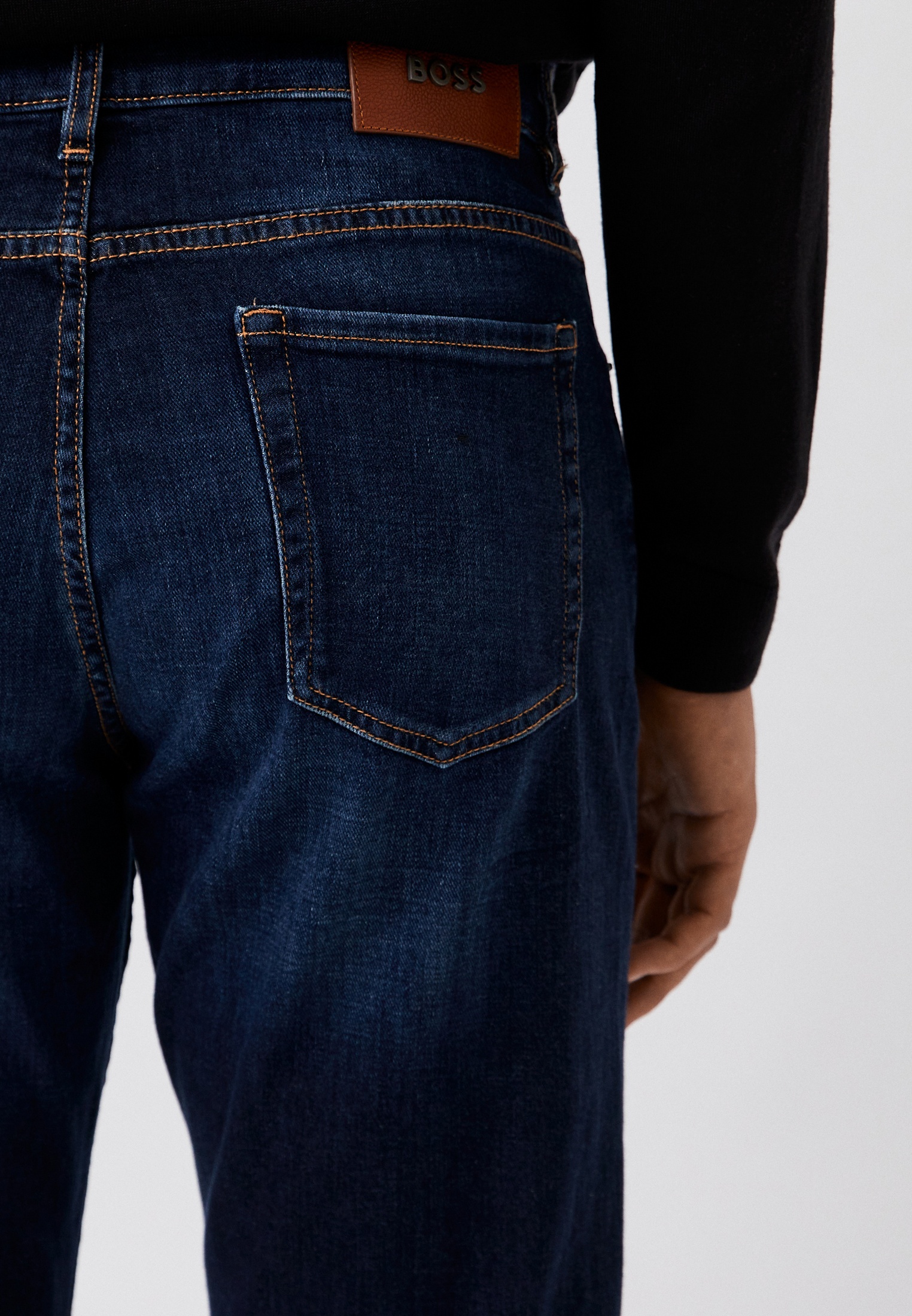 Мужские зауженные джинсы Boss (Босс) 50508384: изображение 4