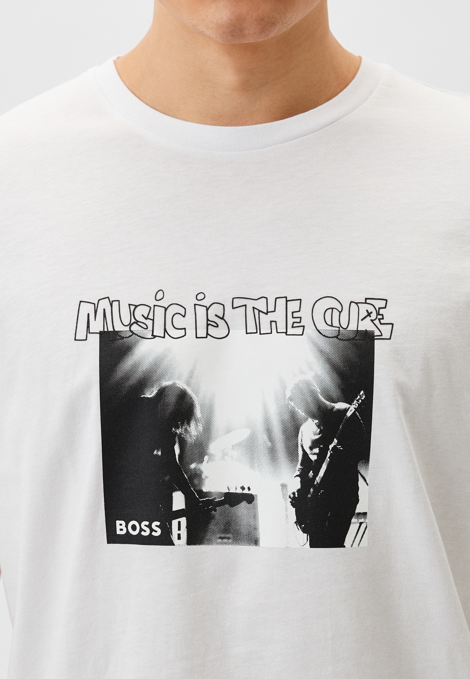 Мужская футболка Boss (Босс) 50510648: изображение 8