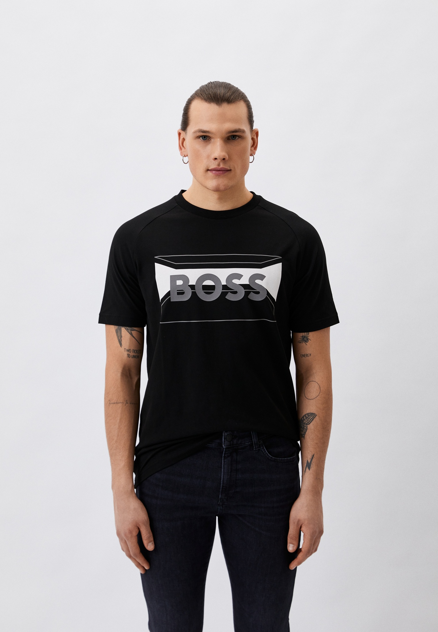 Мужская футболка Boss (Босс) 50514527: изображение 1