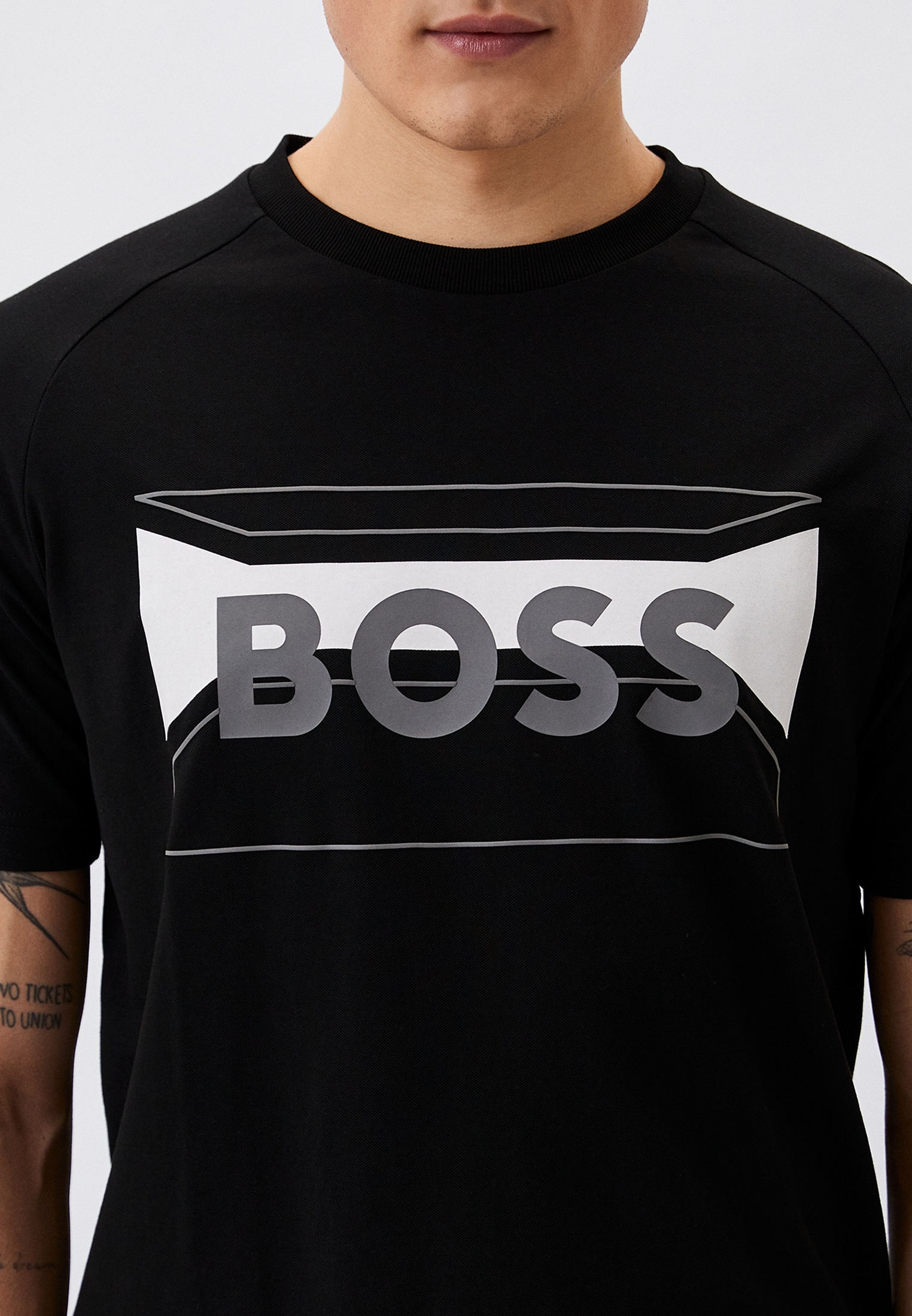 Мужская футболка Boss (Босс) 50514527: изображение 4