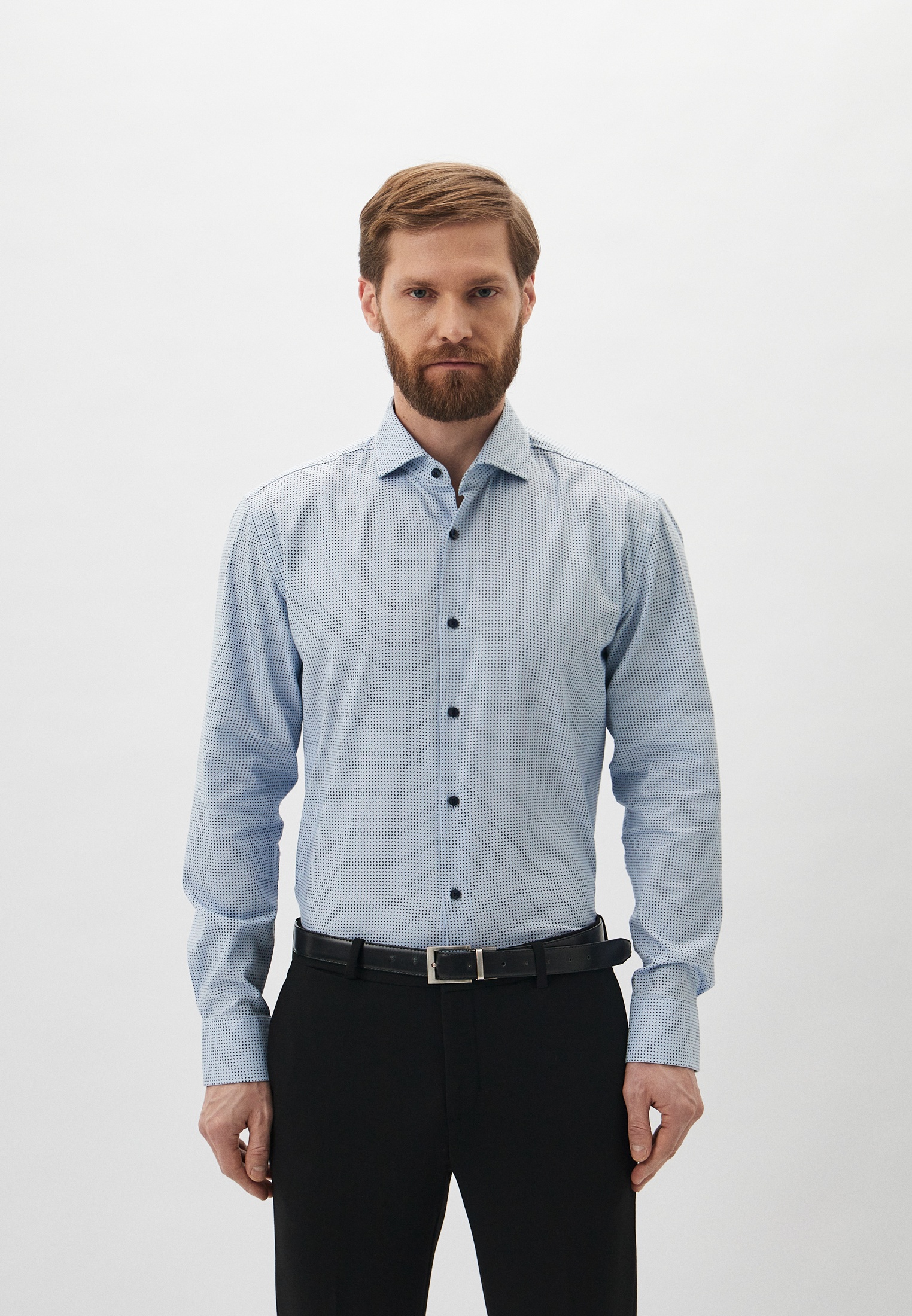 Рубашка с длинным рукавом Boss (Босс) 50508759: изображение 1