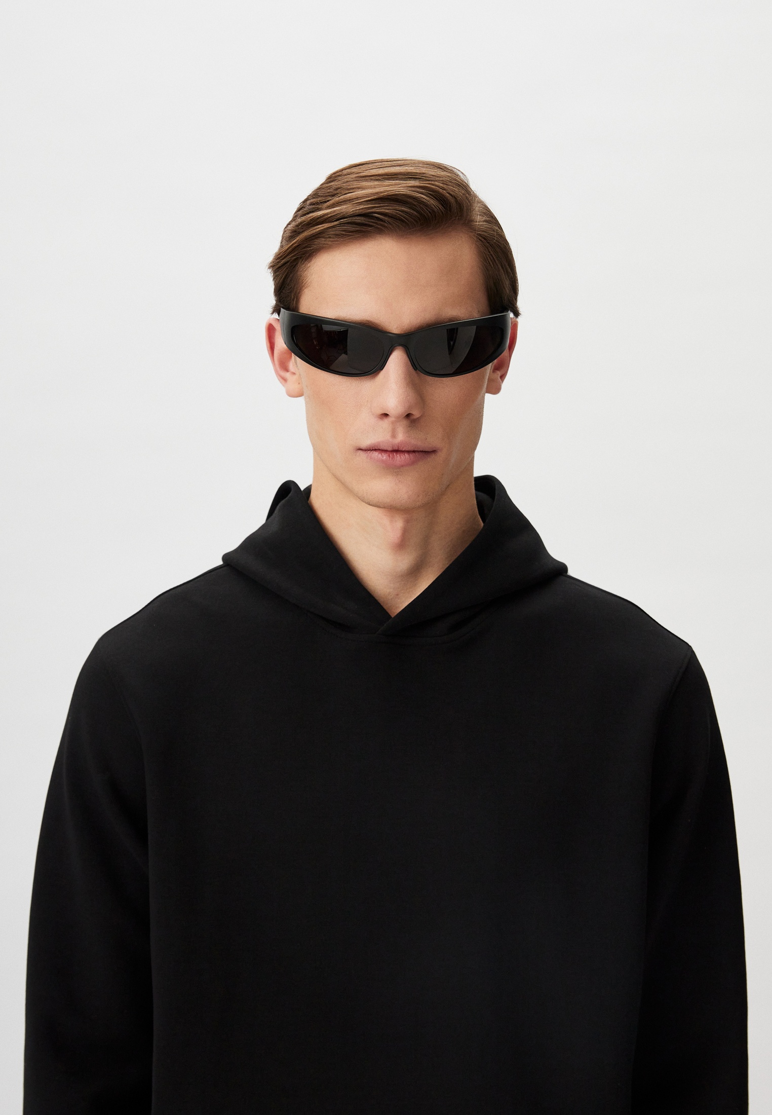 Женские солнцезащитные очки Balenciaga BB0290S цвет черный купить за ...
