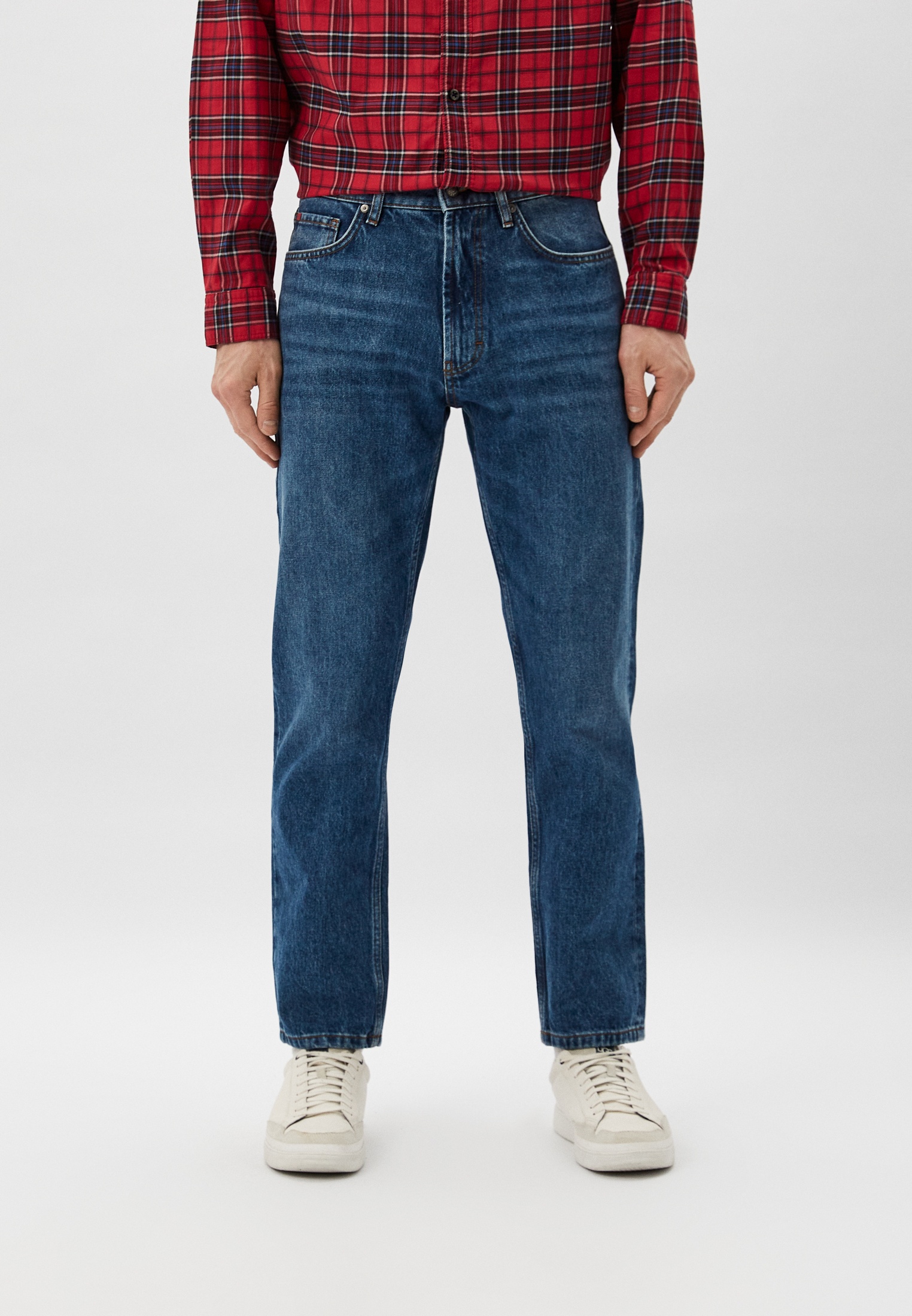 Мужские прямые джинсы Hugo (Хуго) 50507477: изображение 1