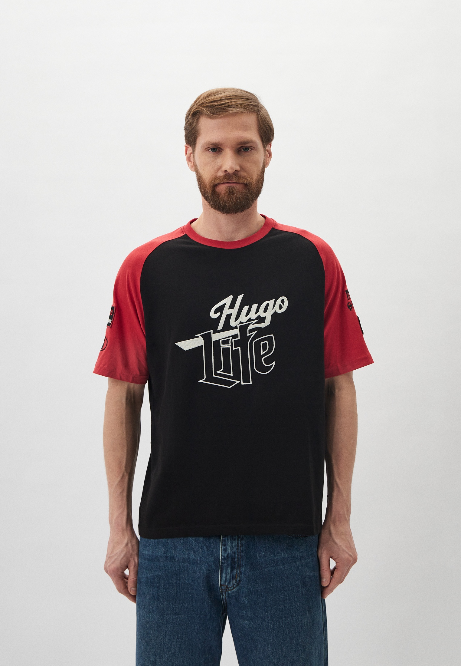 Мужская футболка Hugo (Хуго) 50508455: изображение 1