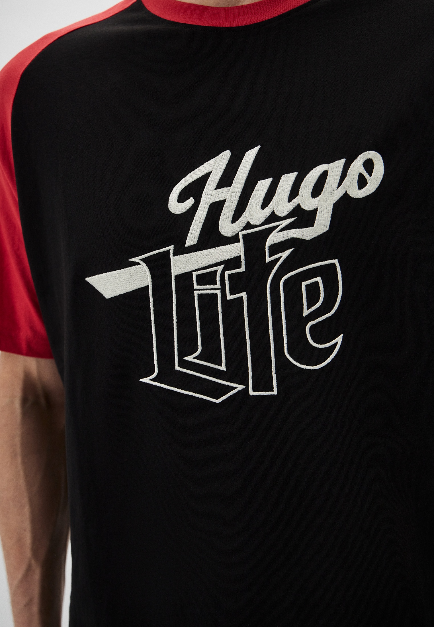 Мужская футболка Hugo (Хуго) 50508455: изображение 4