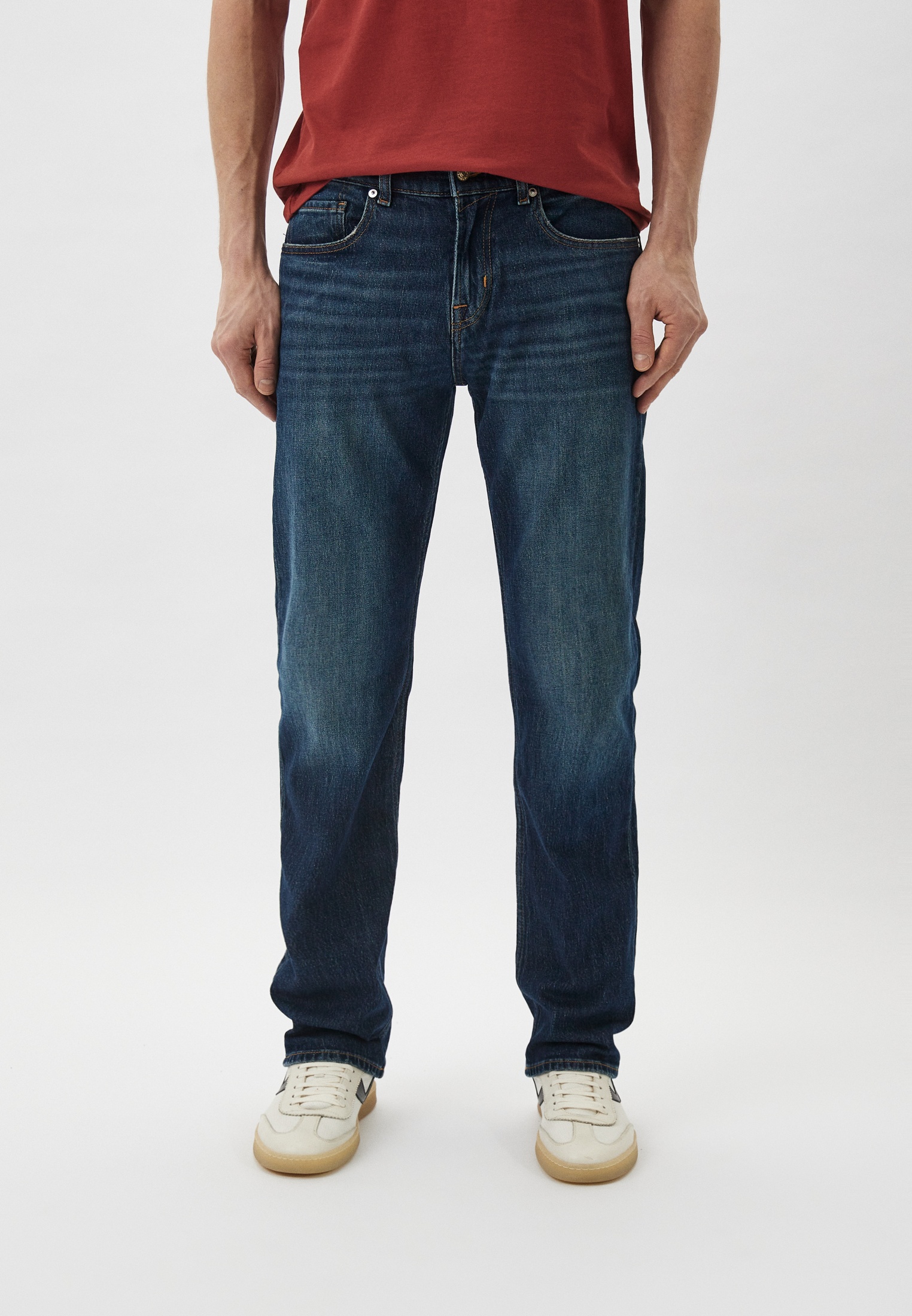 Мужские прямые джинсы 7 For All Mankind (7 Фо Олл Мэнкайнд) JSMYC100EU