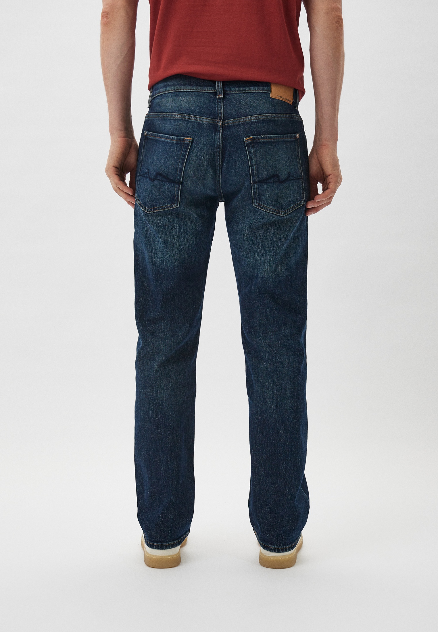 Мужские прямые джинсы 7 For All Mankind (7 Фо Олл Мэнкайнд) JSMYC100EU: изображение 3