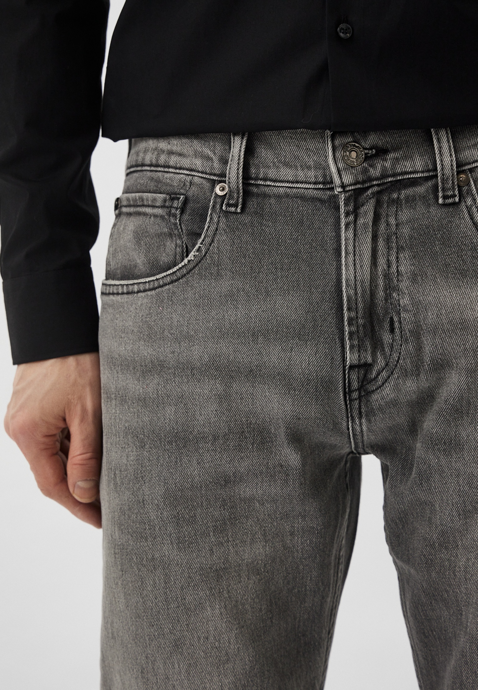Мужские прямые джинсы 7 For All Mankind (7 Фо Олл Мэнкайнд) JSSCC310EG: изображение 4