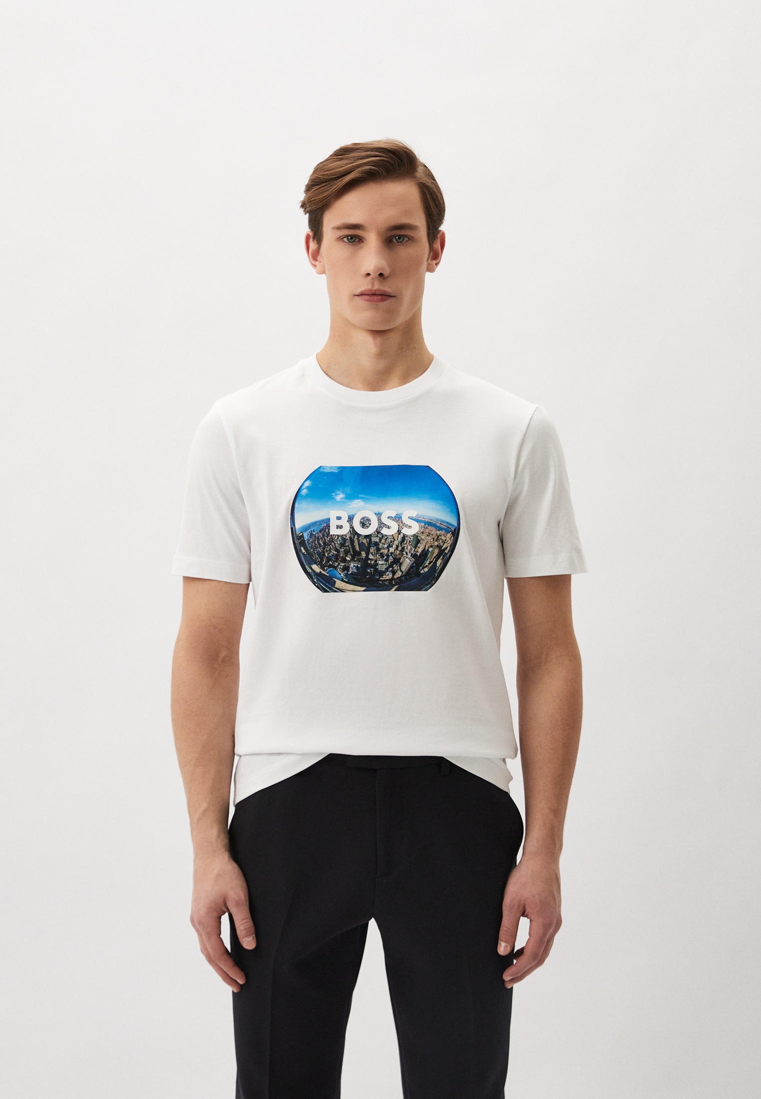 Мужская футболка Boss (Босс) 50512110: изображение 1
