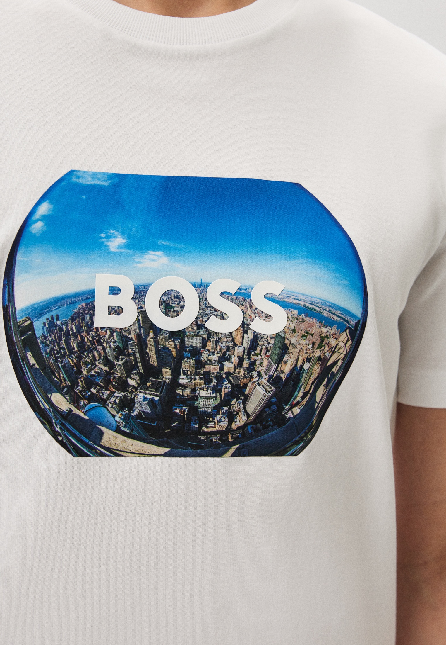 Мужская футболка Boss (Босс) 50512110: изображение 4