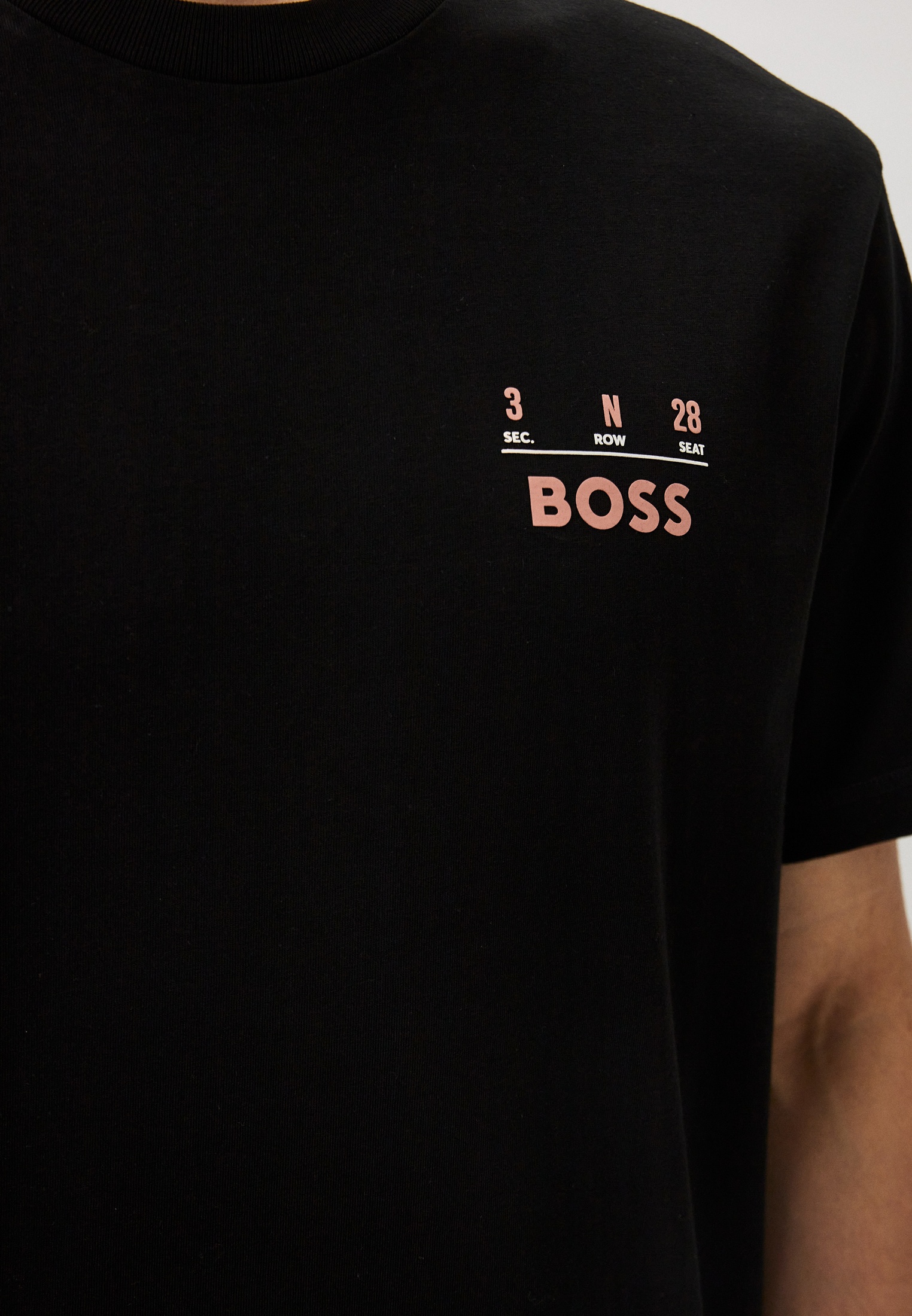 Мужская футболка Boss (Босс) 50515553: изображение 4