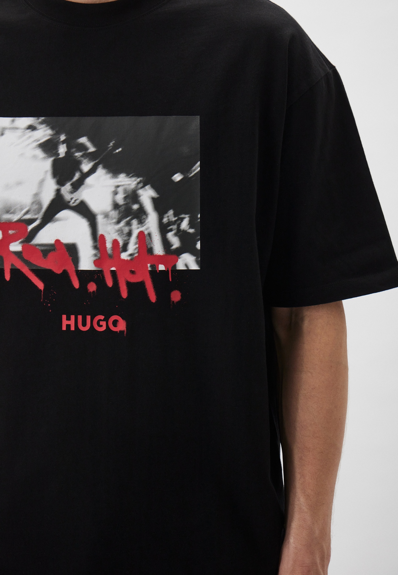 Мужская футболка Hugo (Хуго) 50504871: изображение 4