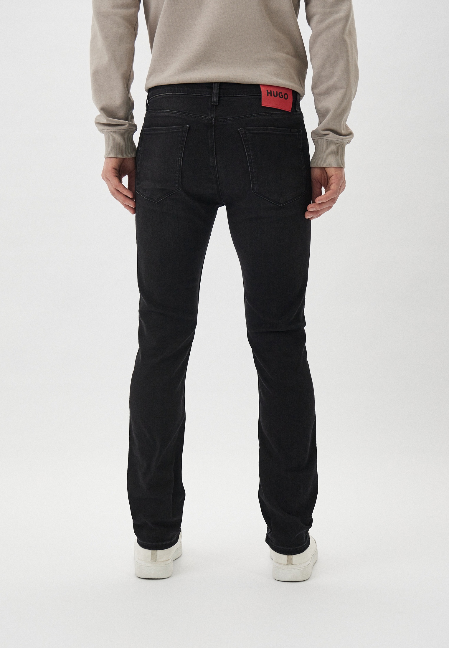 Мужские зауженные джинсы Hugo (Хуго) 50507857: изображение 3