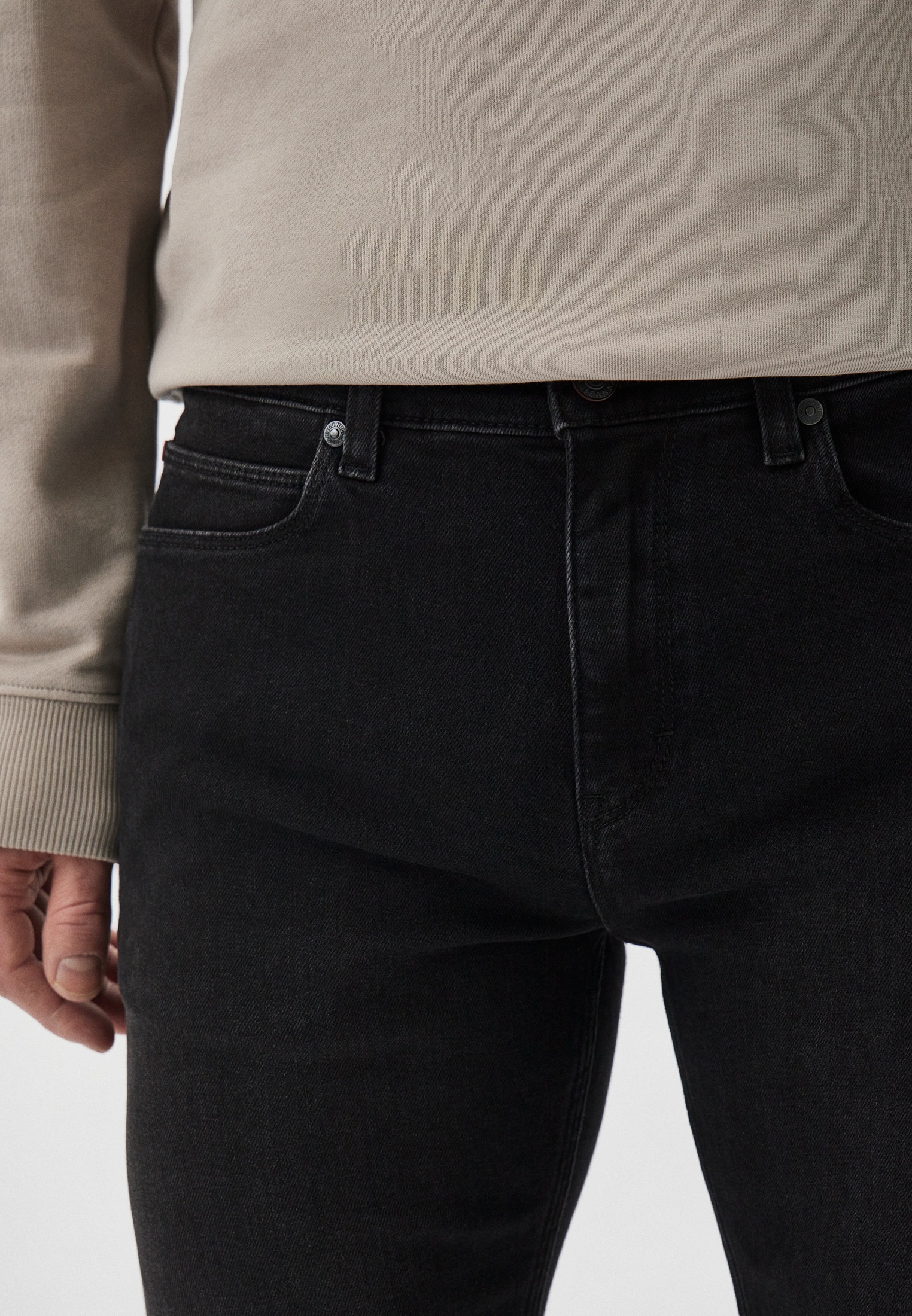 Мужские зауженные джинсы Hugo (Хуго) 50507857: изображение 4