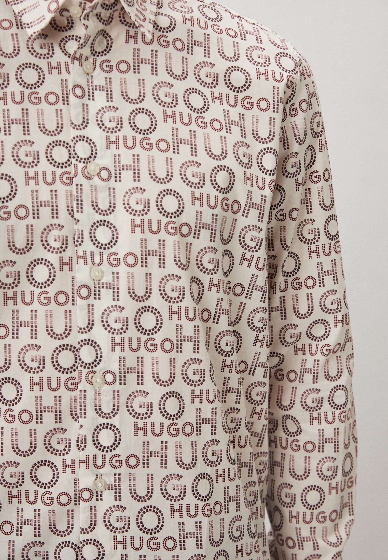 Рубашка с длинным рукавом Hugo (Хуго) 50508663: изображение 4