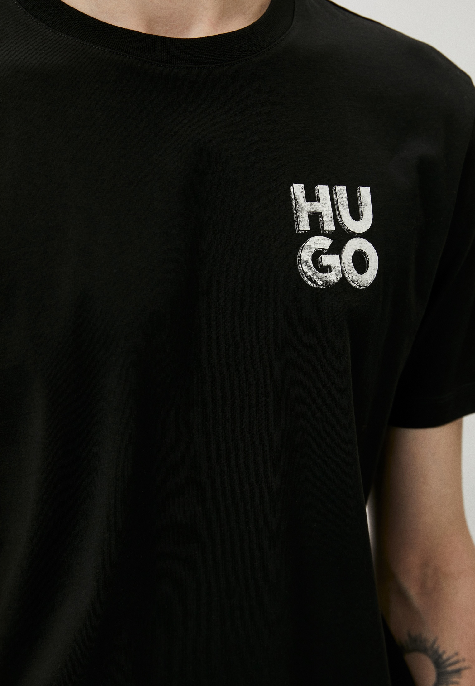 Мужская футболка Hugo (Хуго) 50508944: изображение 8