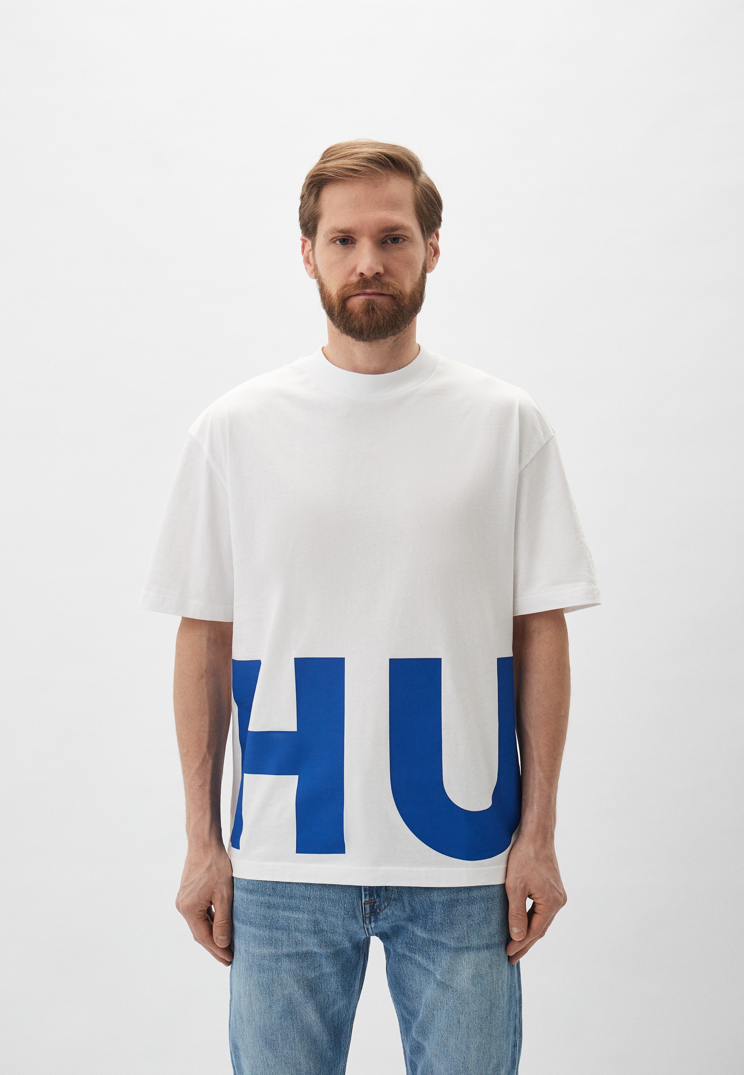 Мужская футболка Hugo (Хуго) 50509840: изображение 1