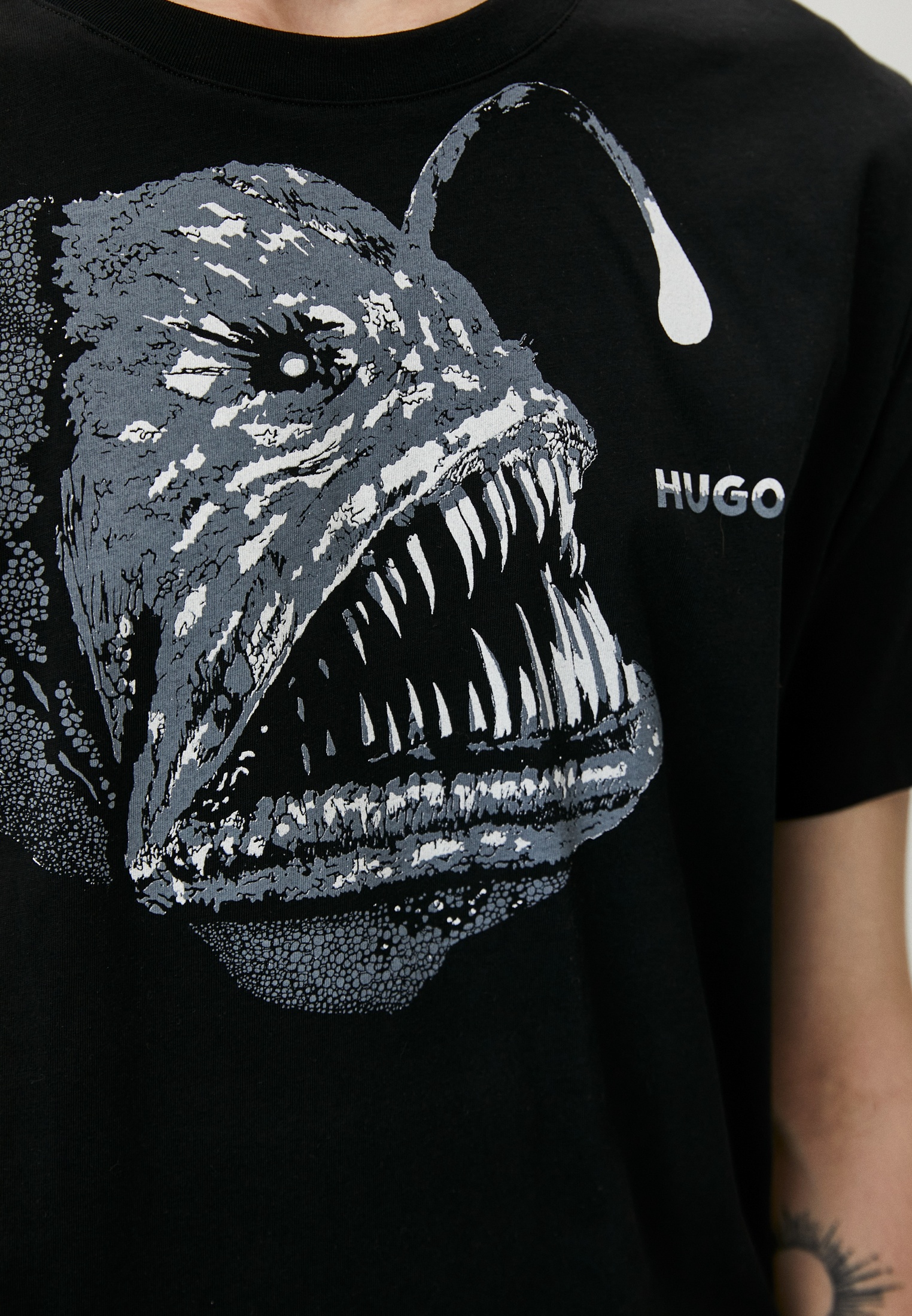Мужская футболка Hugo (Хуго) 50513812: изображение 8