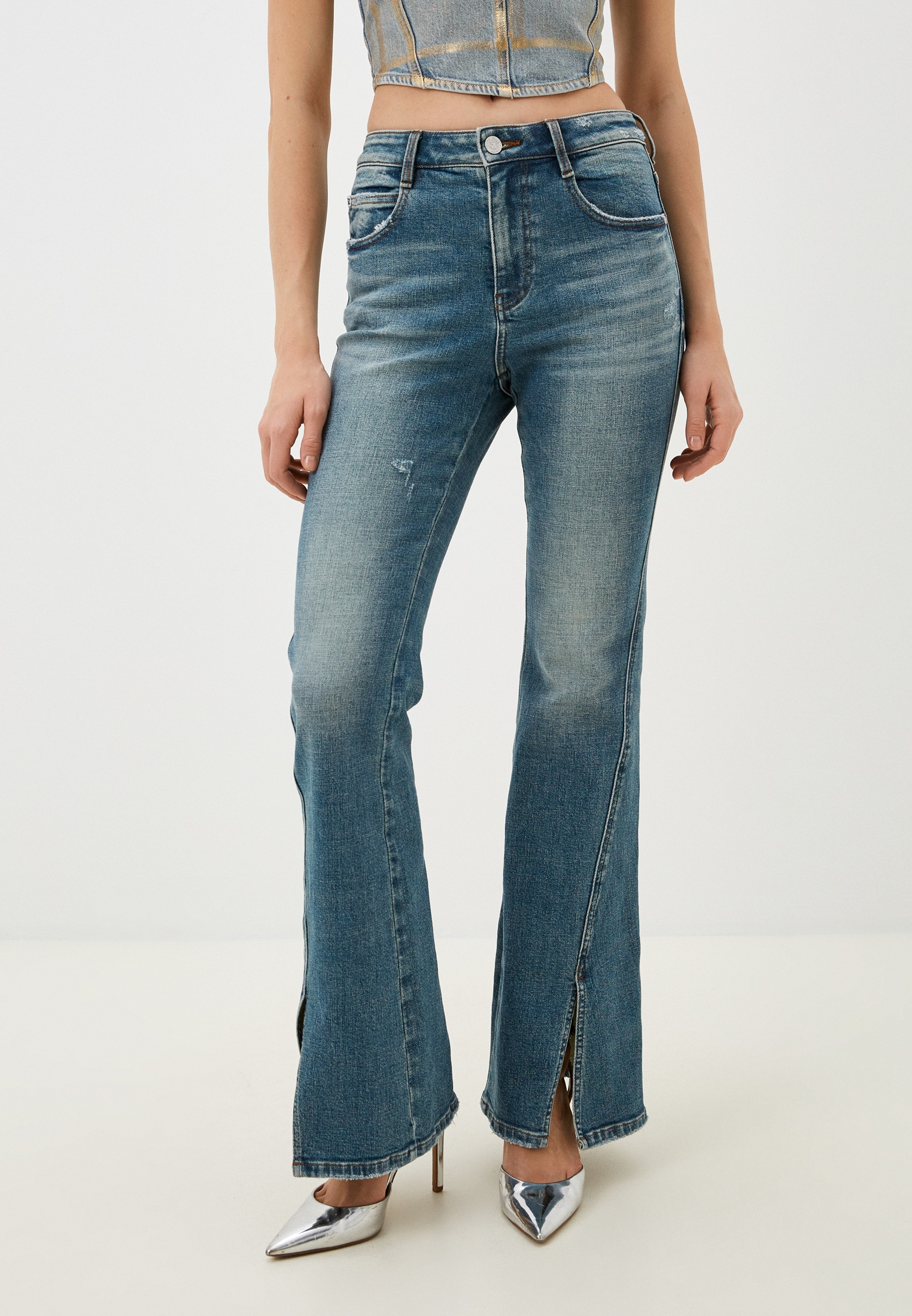 Широкие и расклешенные джинсы Miss Sixty (Мисс Сиксти) 6L1JJ2660200