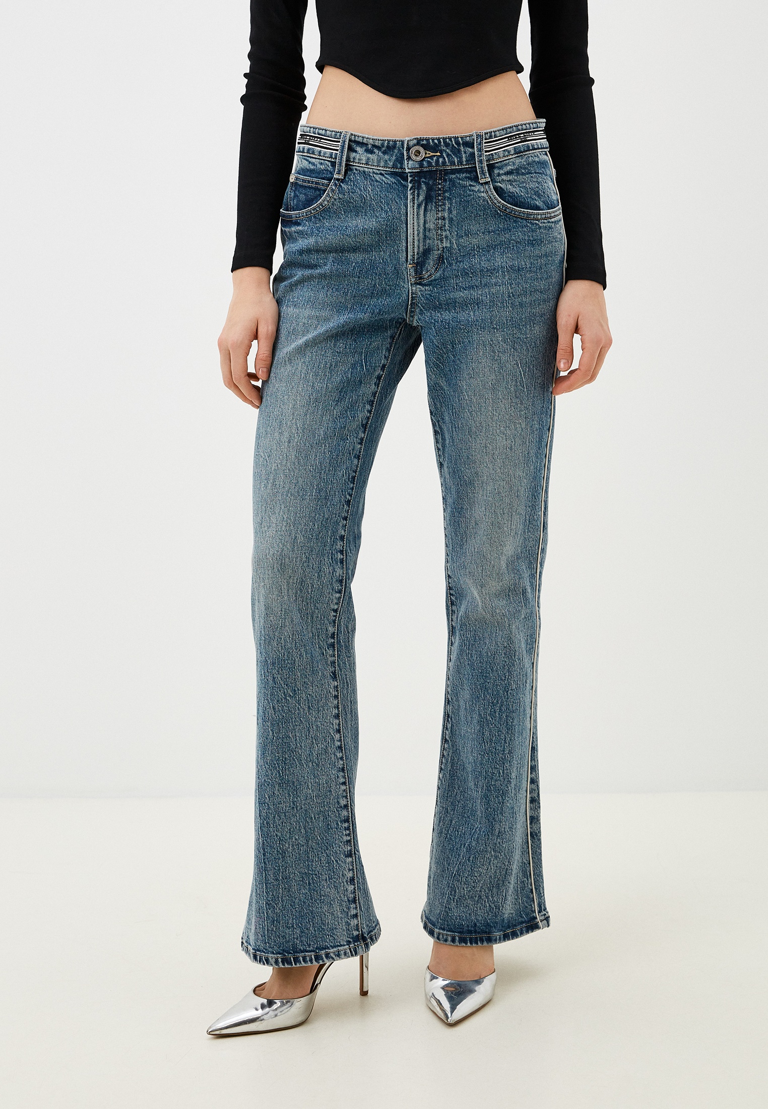 Широкие и расклешенные джинсы Miss Sixty (Мисс Сиксти) 6L1JJ5240200