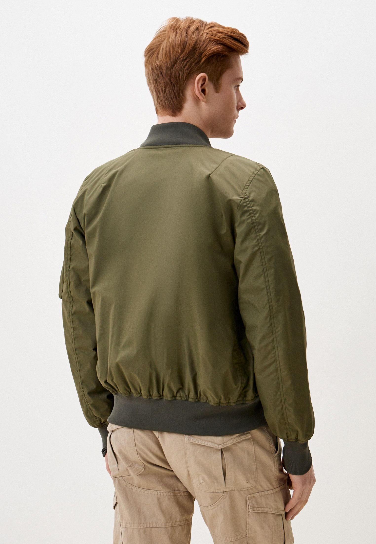 Куртка мужская Alpha Industries (Альфа Индастриз) MJL52000C1 цвет хаки ...