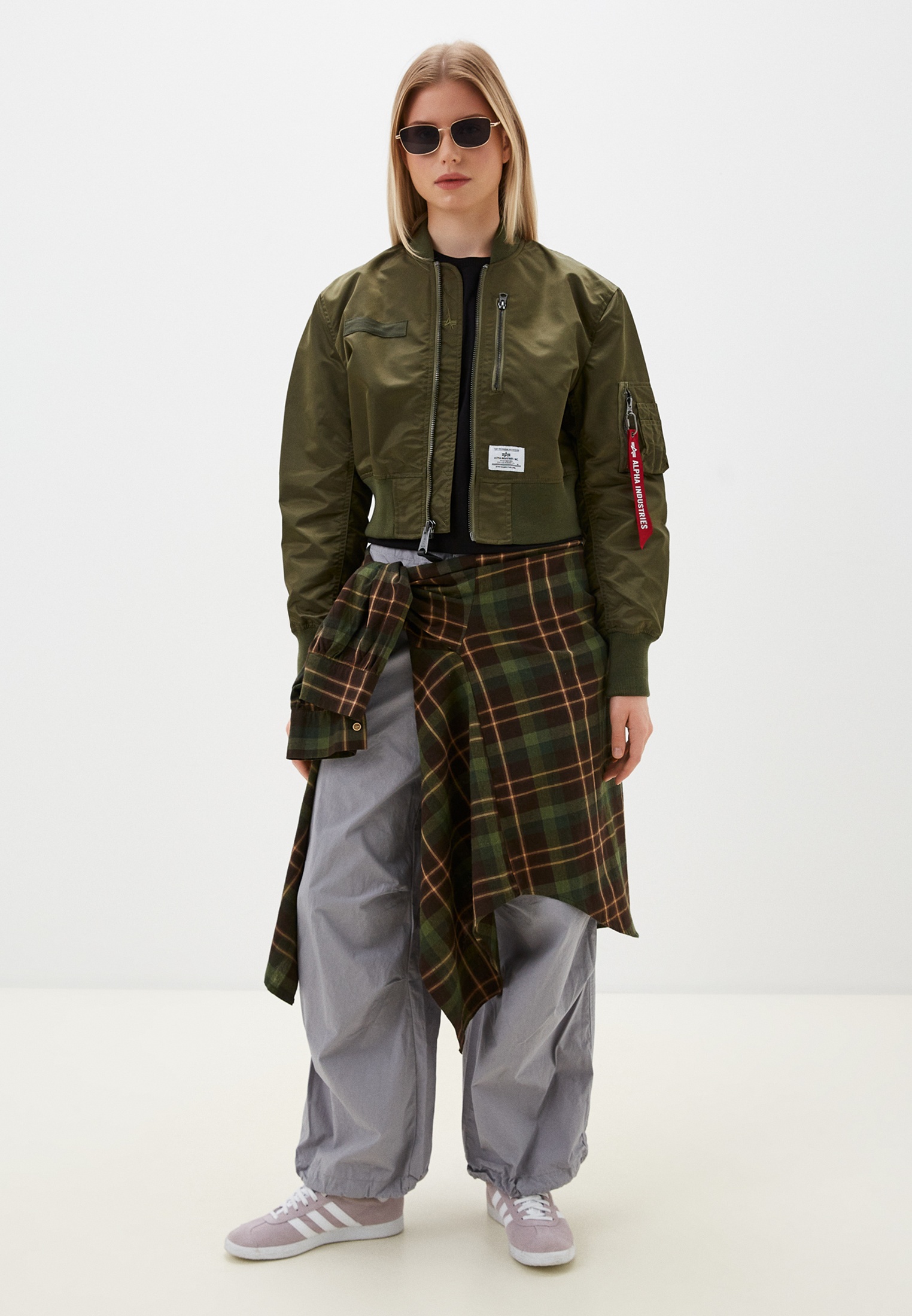 Куртка женская Alpha Industries (Альфа Индастриз) WJL53000C1 цвет хаки ...