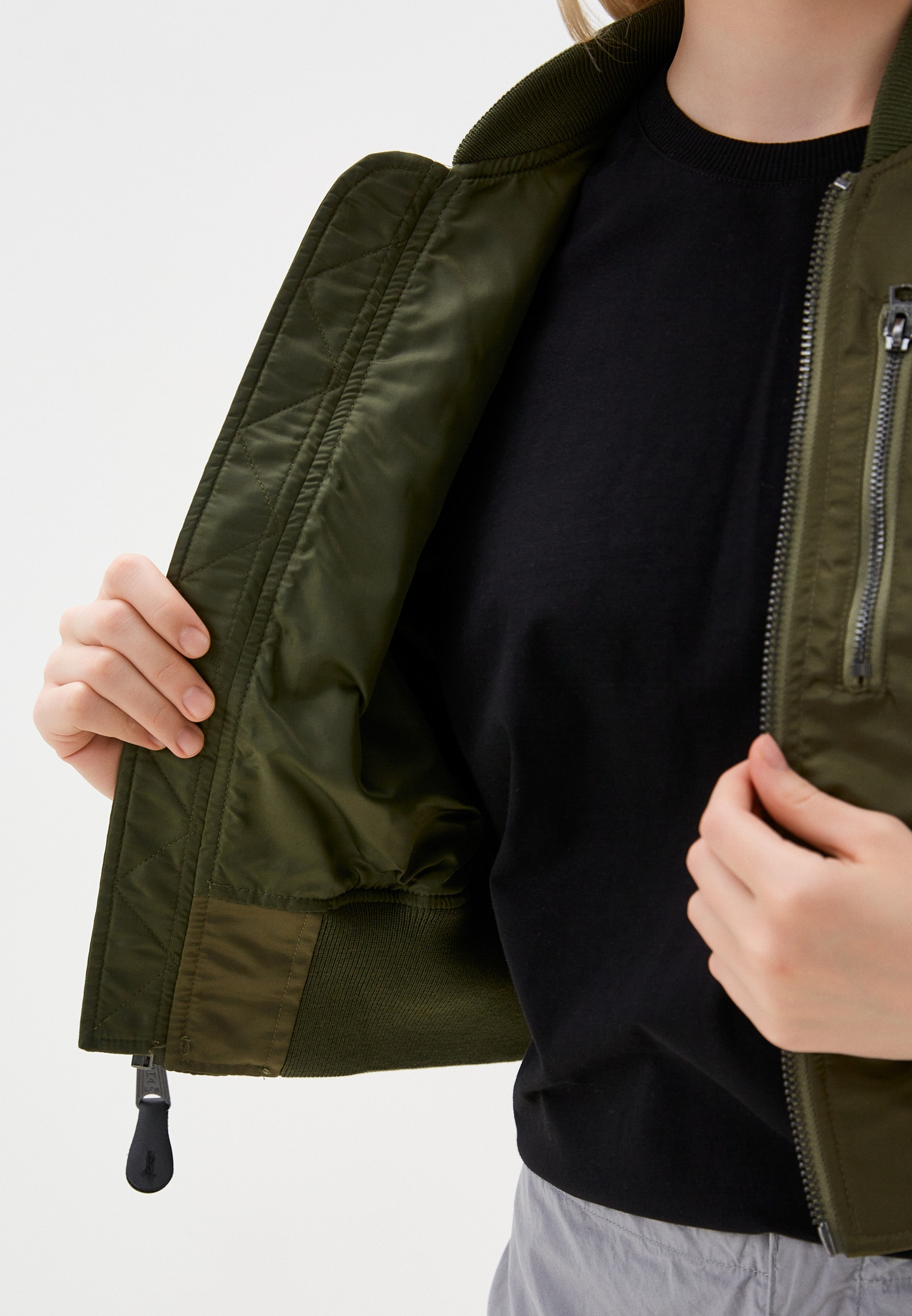 Куртка женская Alpha Industries (Альфа Индастриз) WJL53000C1 цвет хаки ...