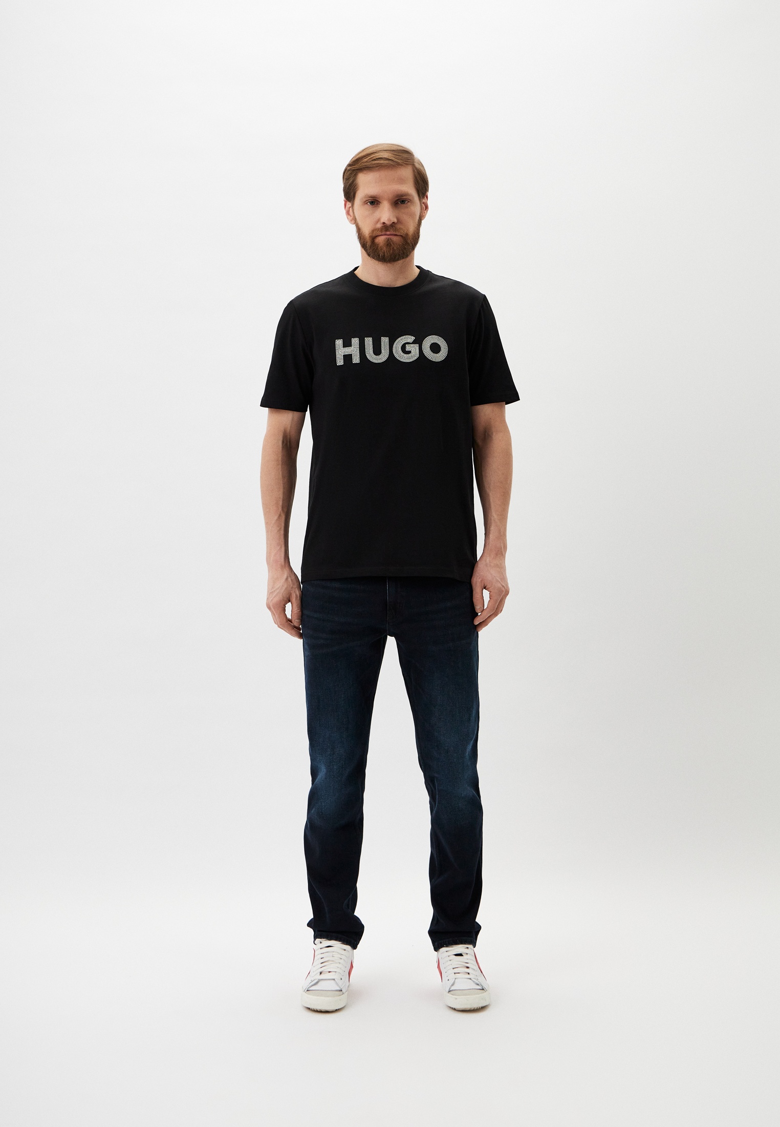 Мужская футболка Hugo (Хуго) 50509958: изображение 2
