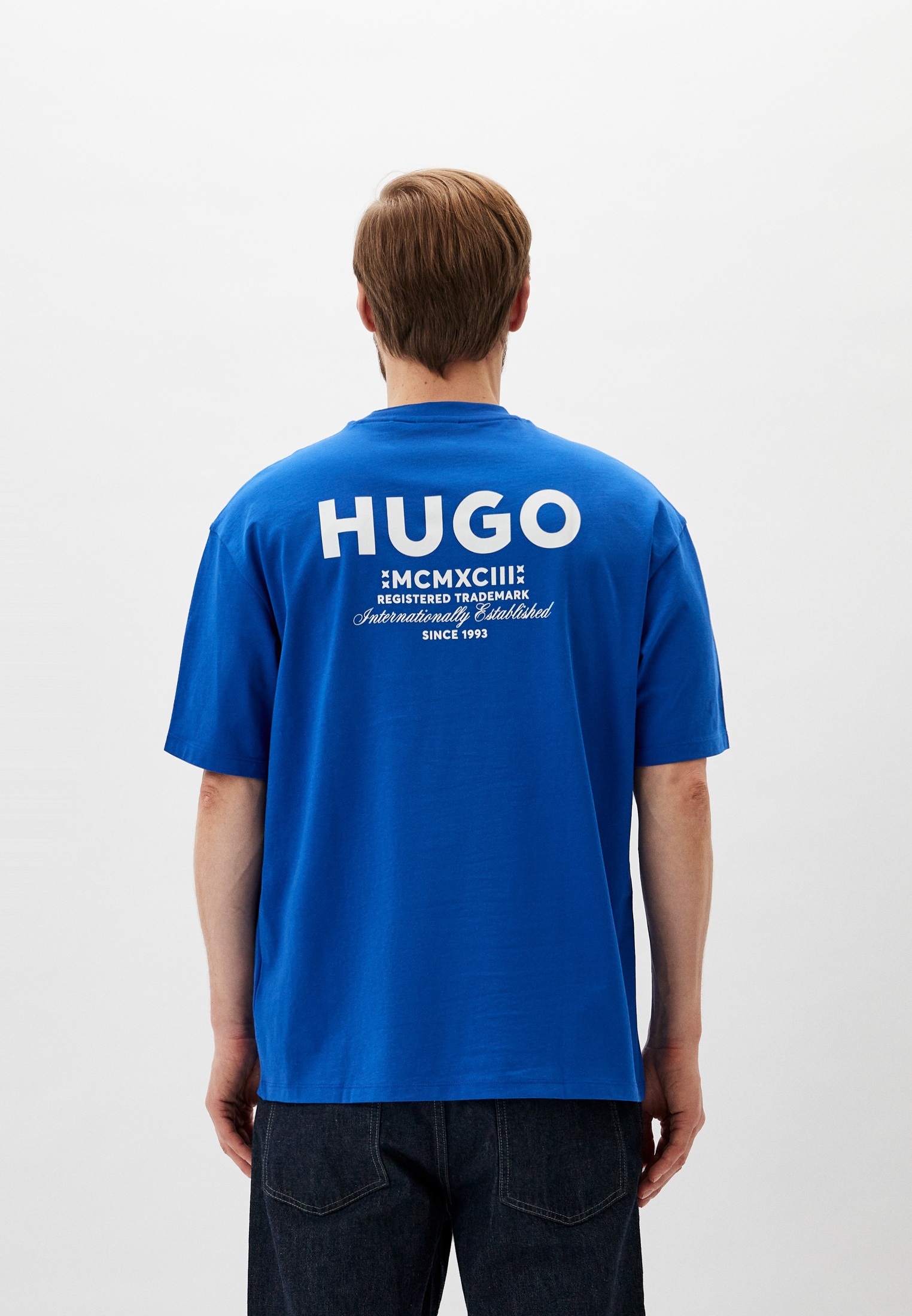 Мужская футболка Hugo (Хуго) 50509776: изображение 3