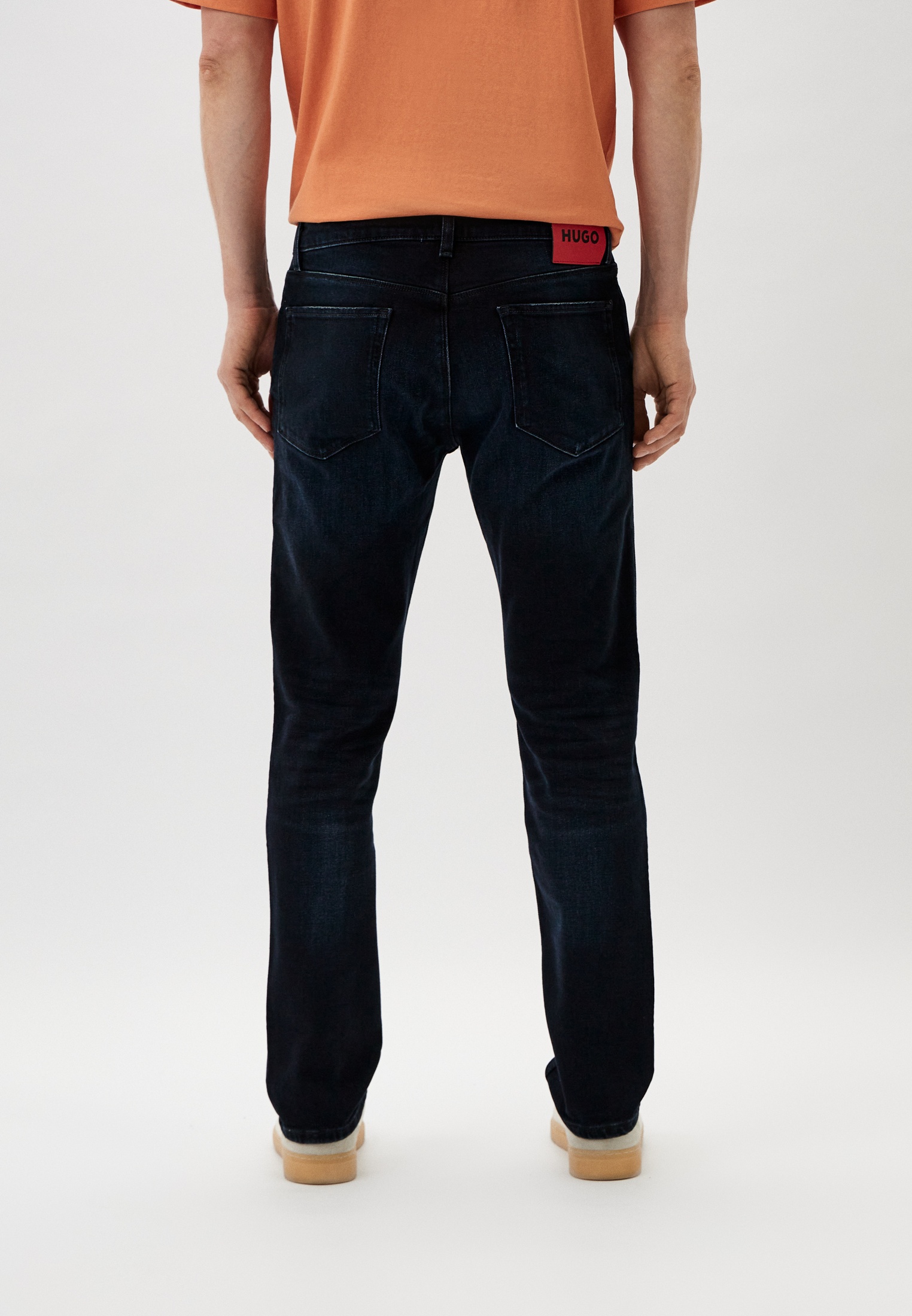 Мужские зауженные джинсы Hugo (Хуго) 50511351: изображение 3
