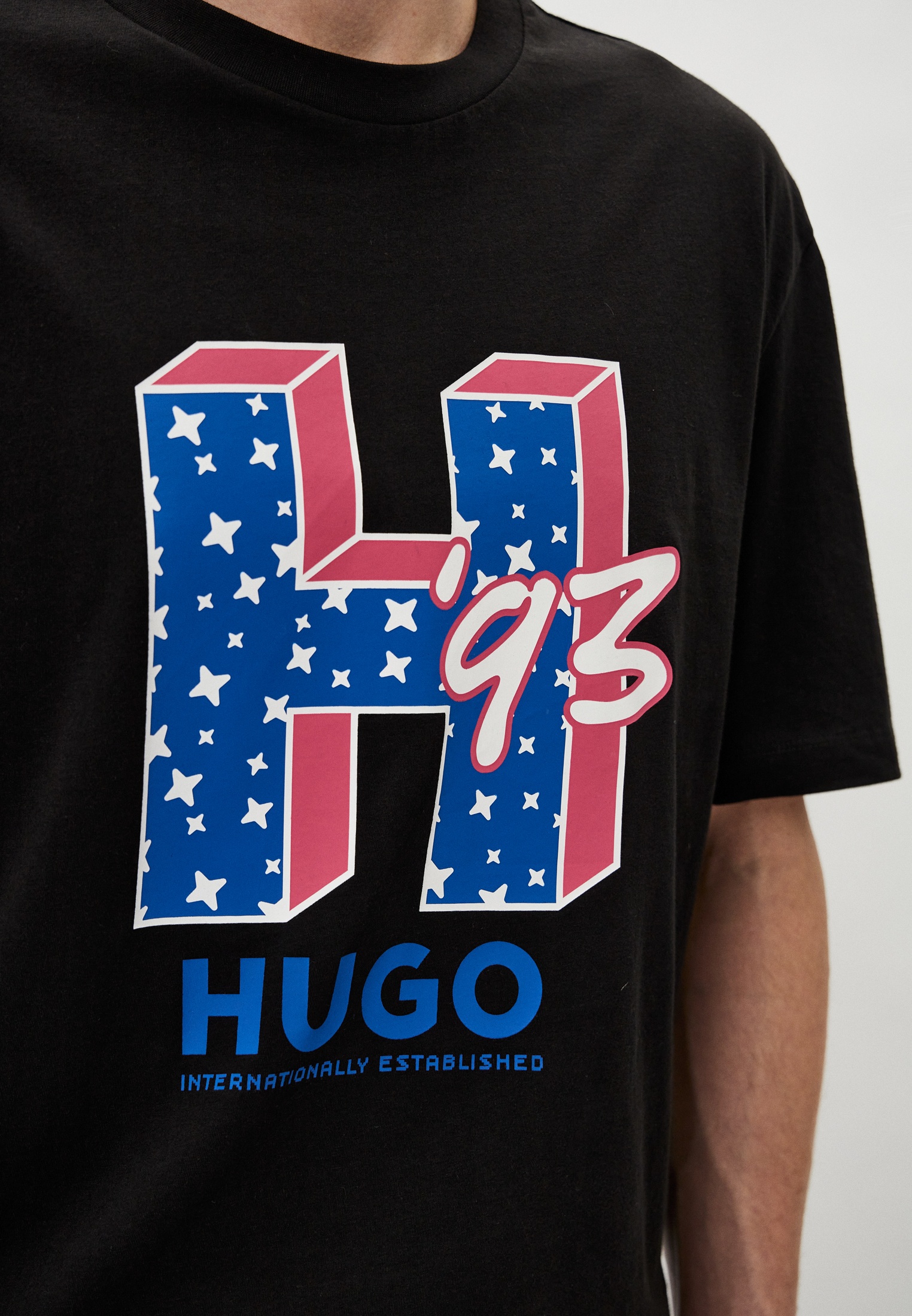 Мужская футболка Hugo (Хуго) 50513411: изображение 4