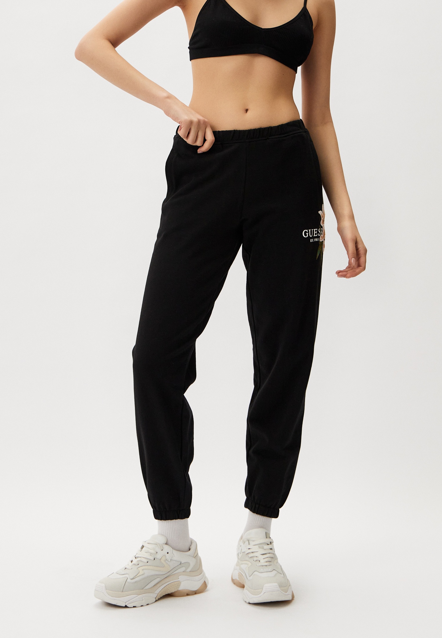 Женские спортивные брюки Guess (Гесс) V4GB04KC6V1 купить за 6500 руб.