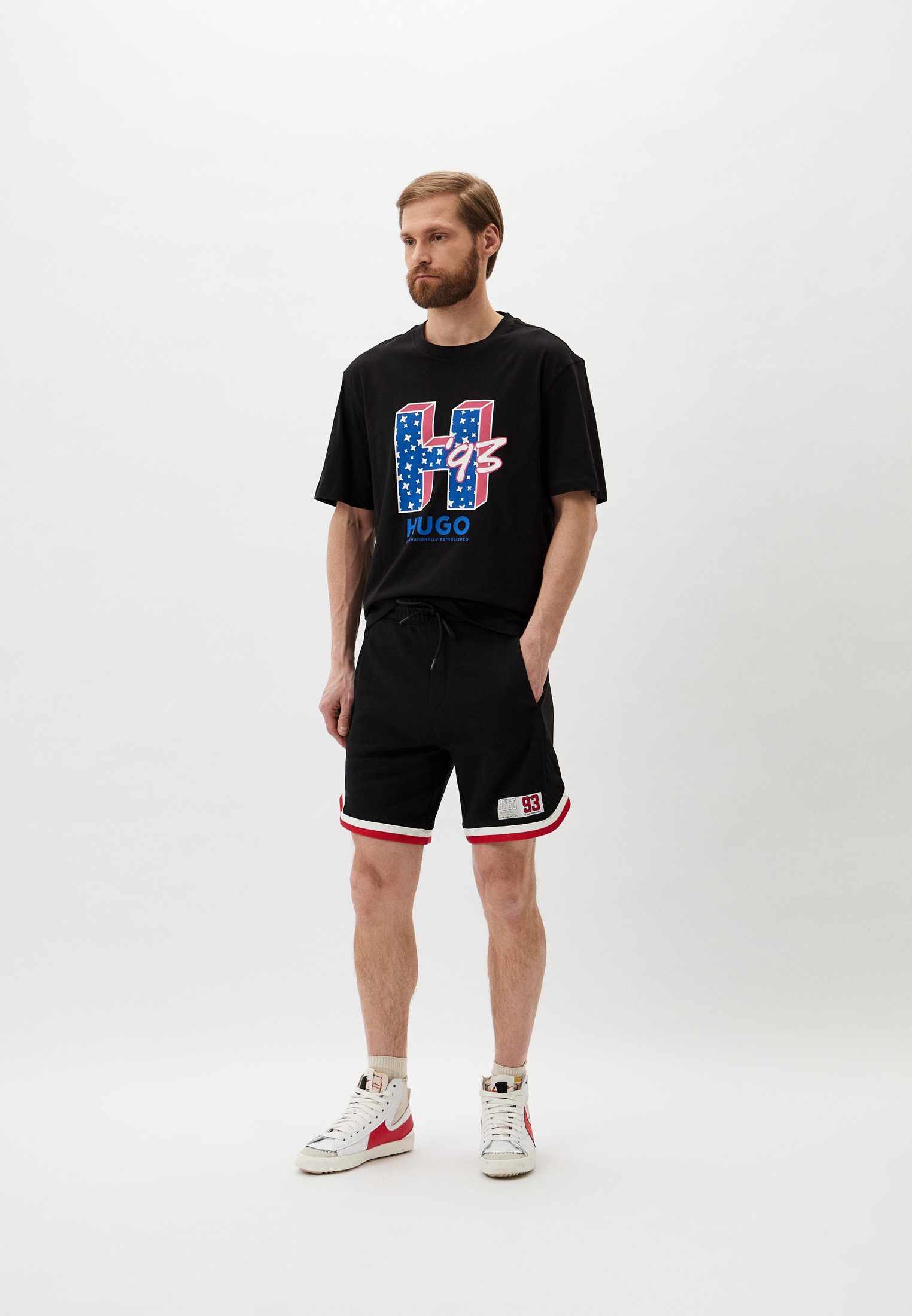 Мужские спортивные шорты Hugo (Хуго) 50510163: изображение 2