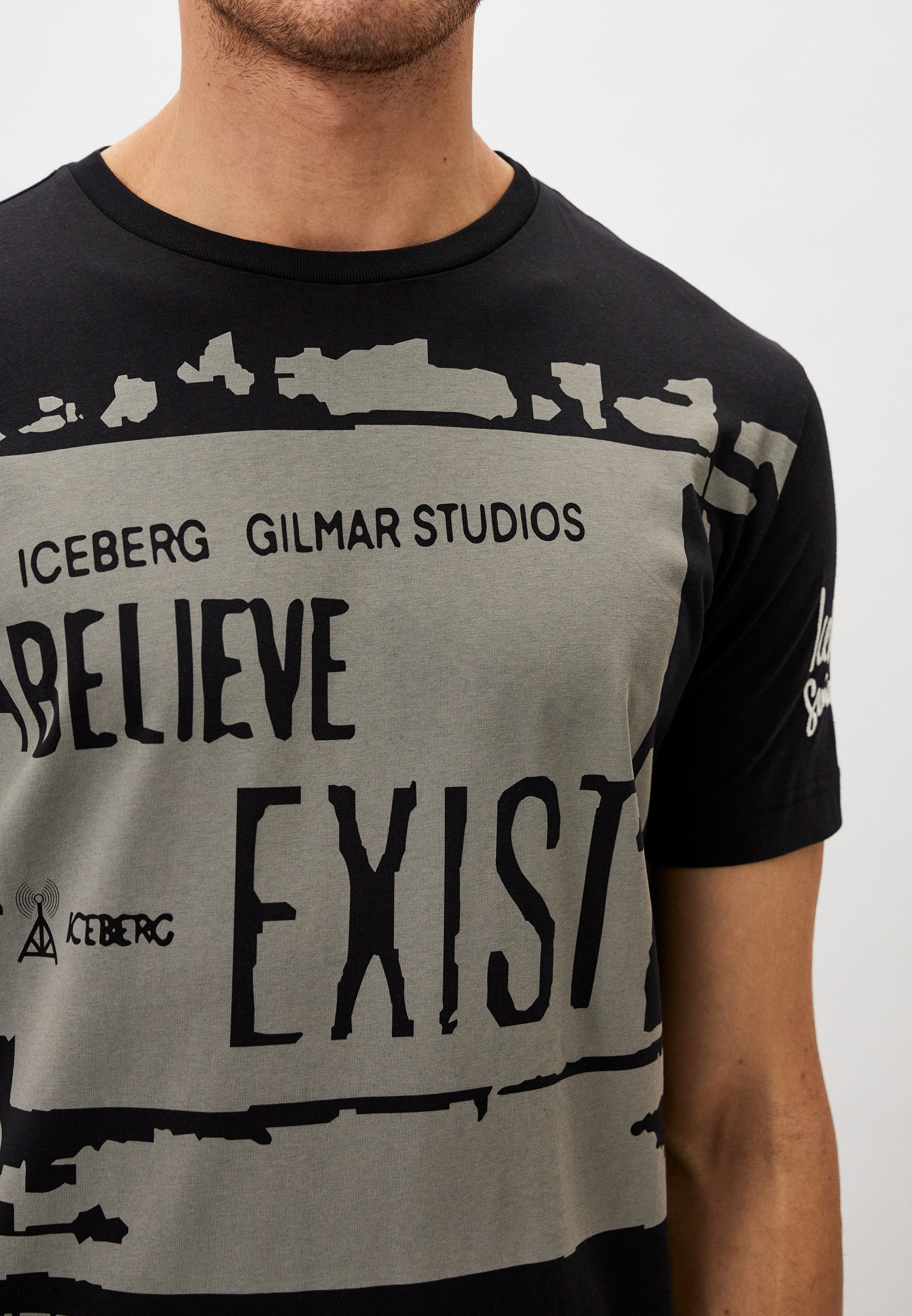Мужская футболка Iceberg (Айсберг) I1PF0176327: изображение 4