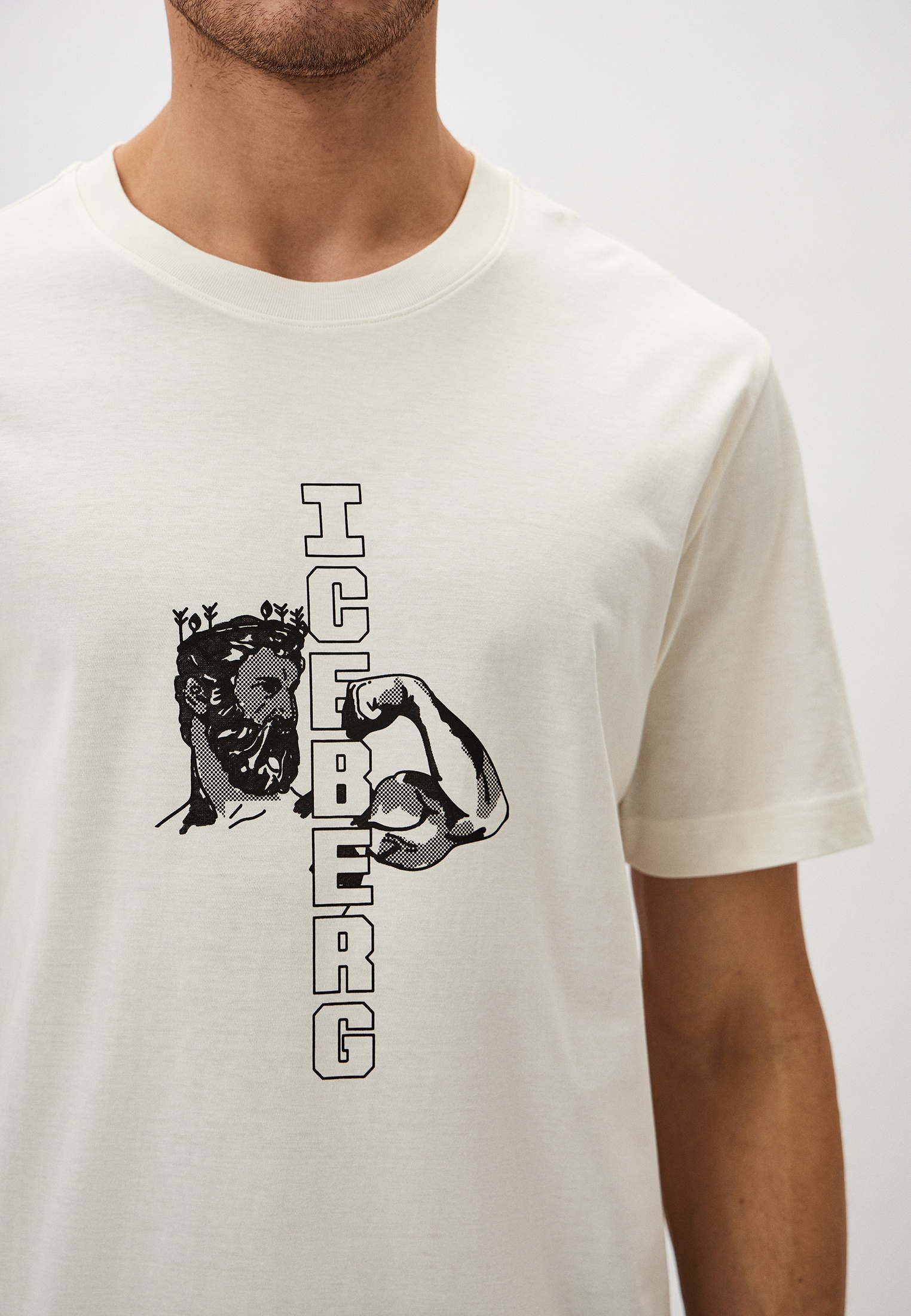 Мужская футболка Iceberg (Айсберг) I1PF0296325: изображение 4