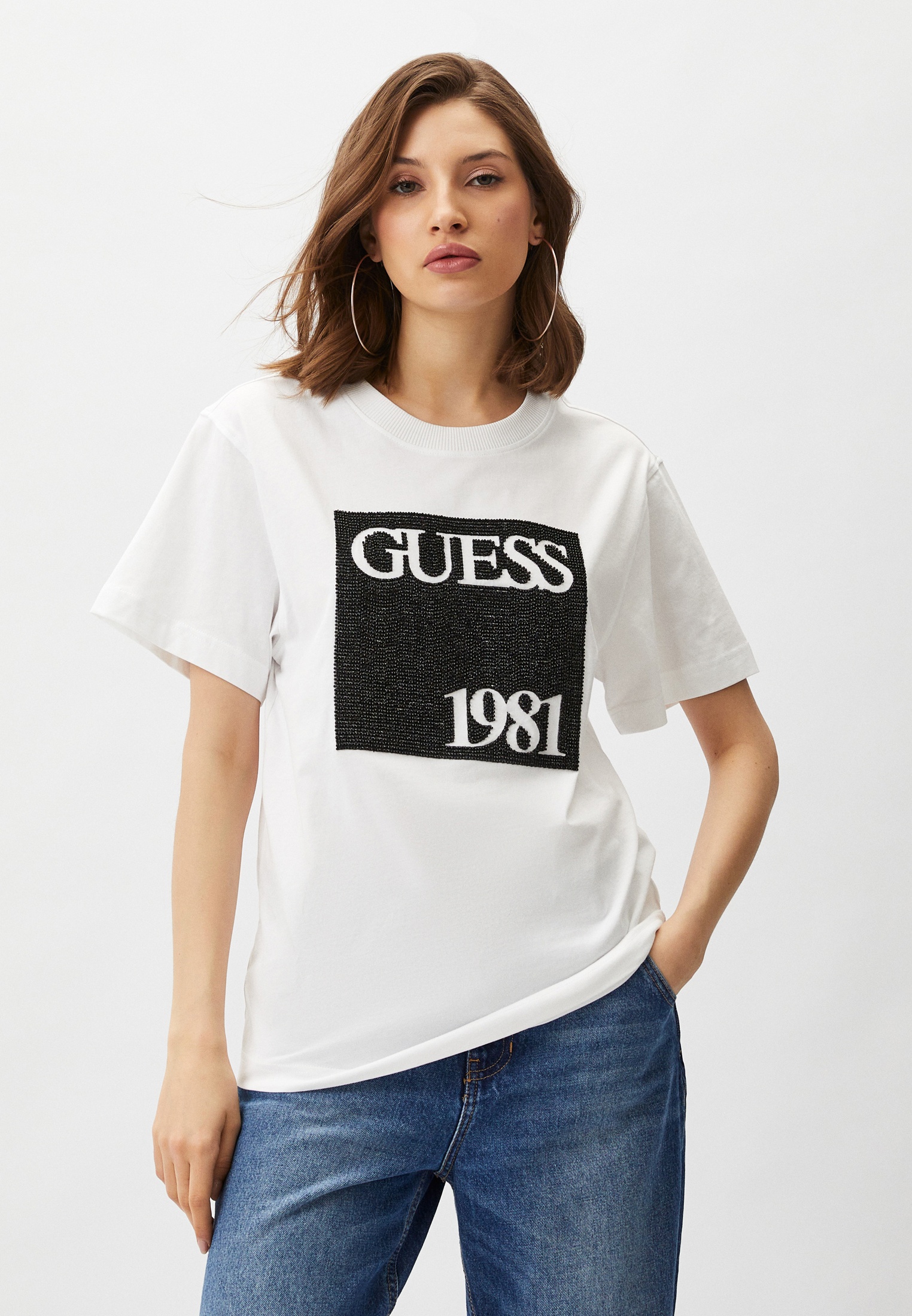 Футболка с коротким рукавом Guess (Гесс) W4GI16I3Z14